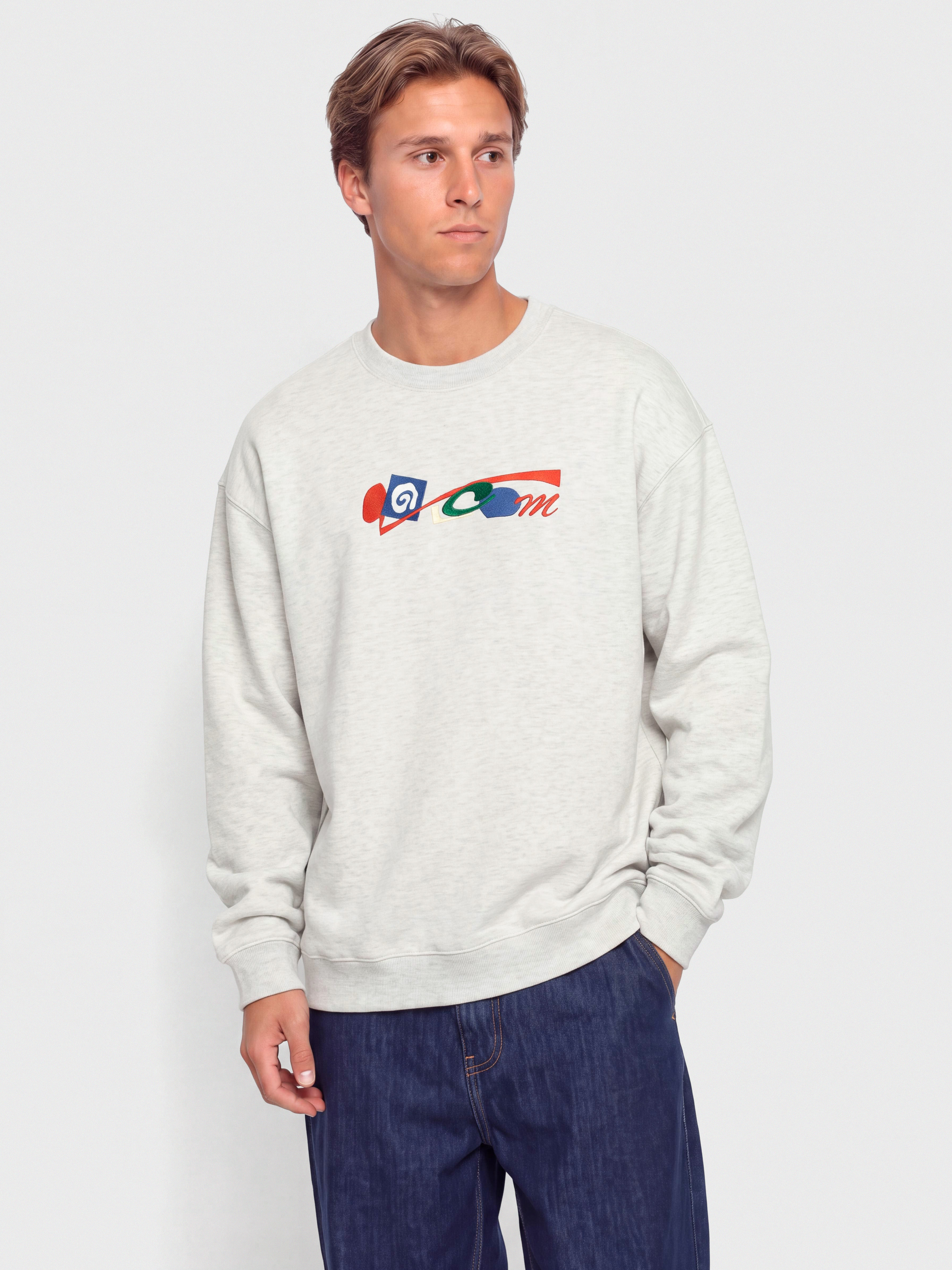 Volcom Fa Carrau Sweatshirt (bone heather)