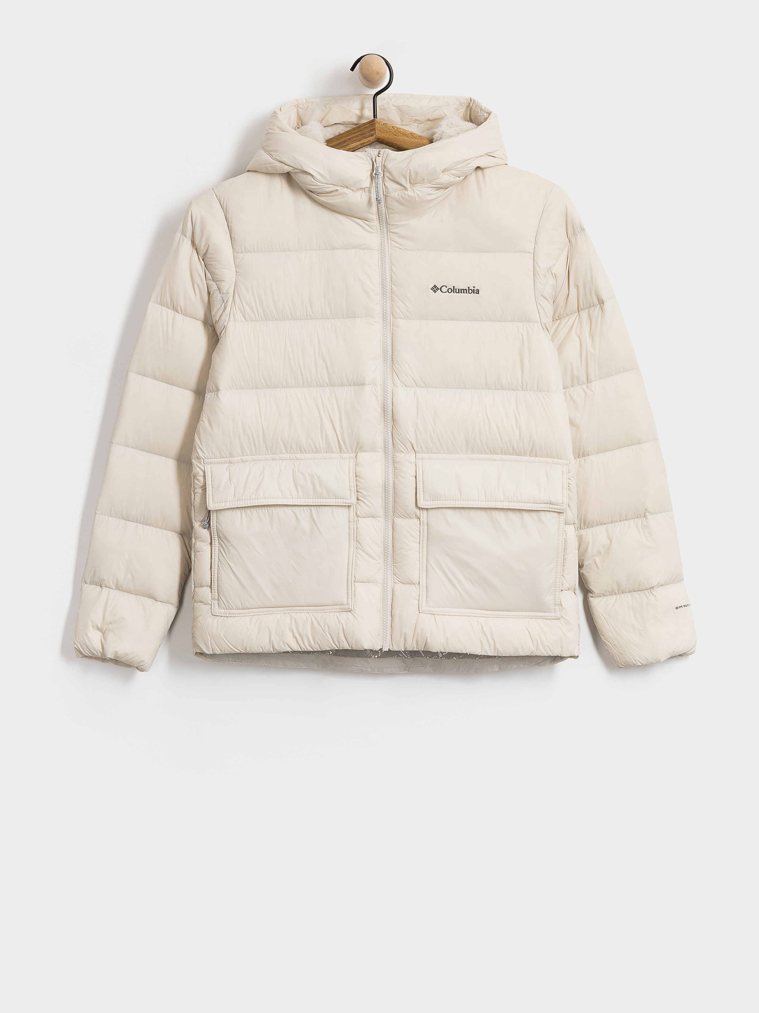 Columbia Jacke Harmony Falls Hooded Down Wmn (dark stone)