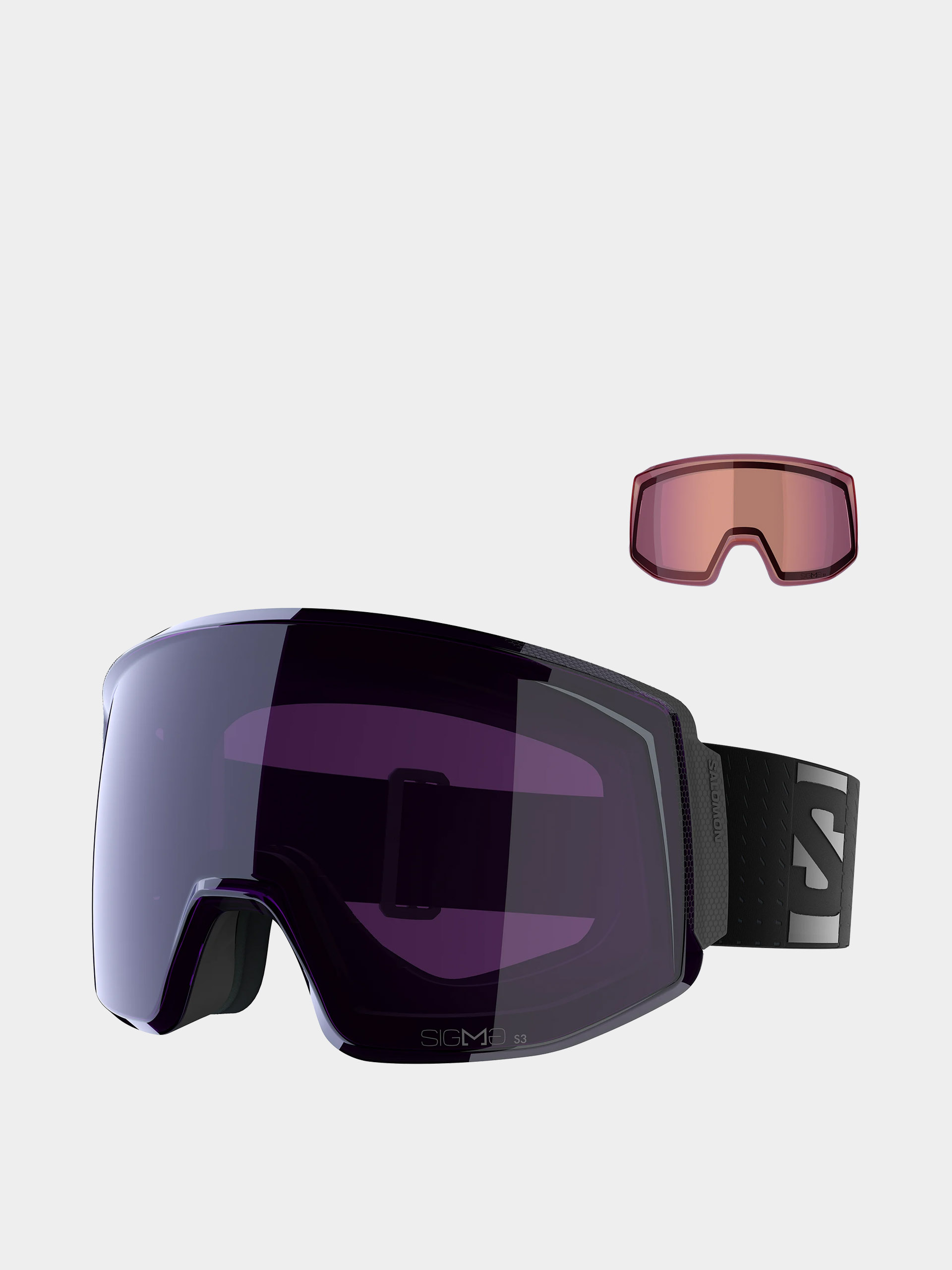 Salomon Goggles Skarn Prime Sigma + Lens (black)