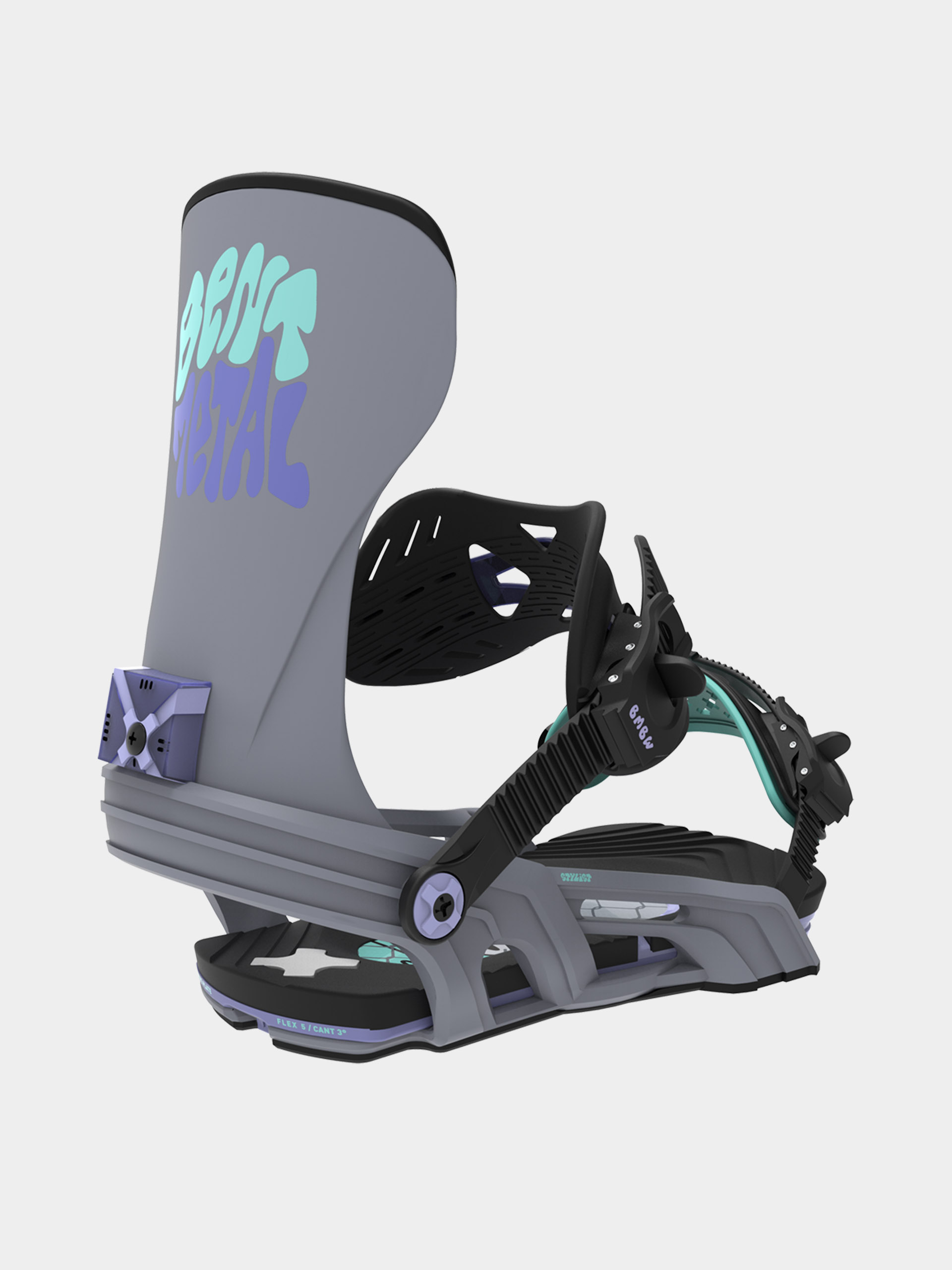 Bent Metal Snowboard bindings Stylist Wmn (grey)