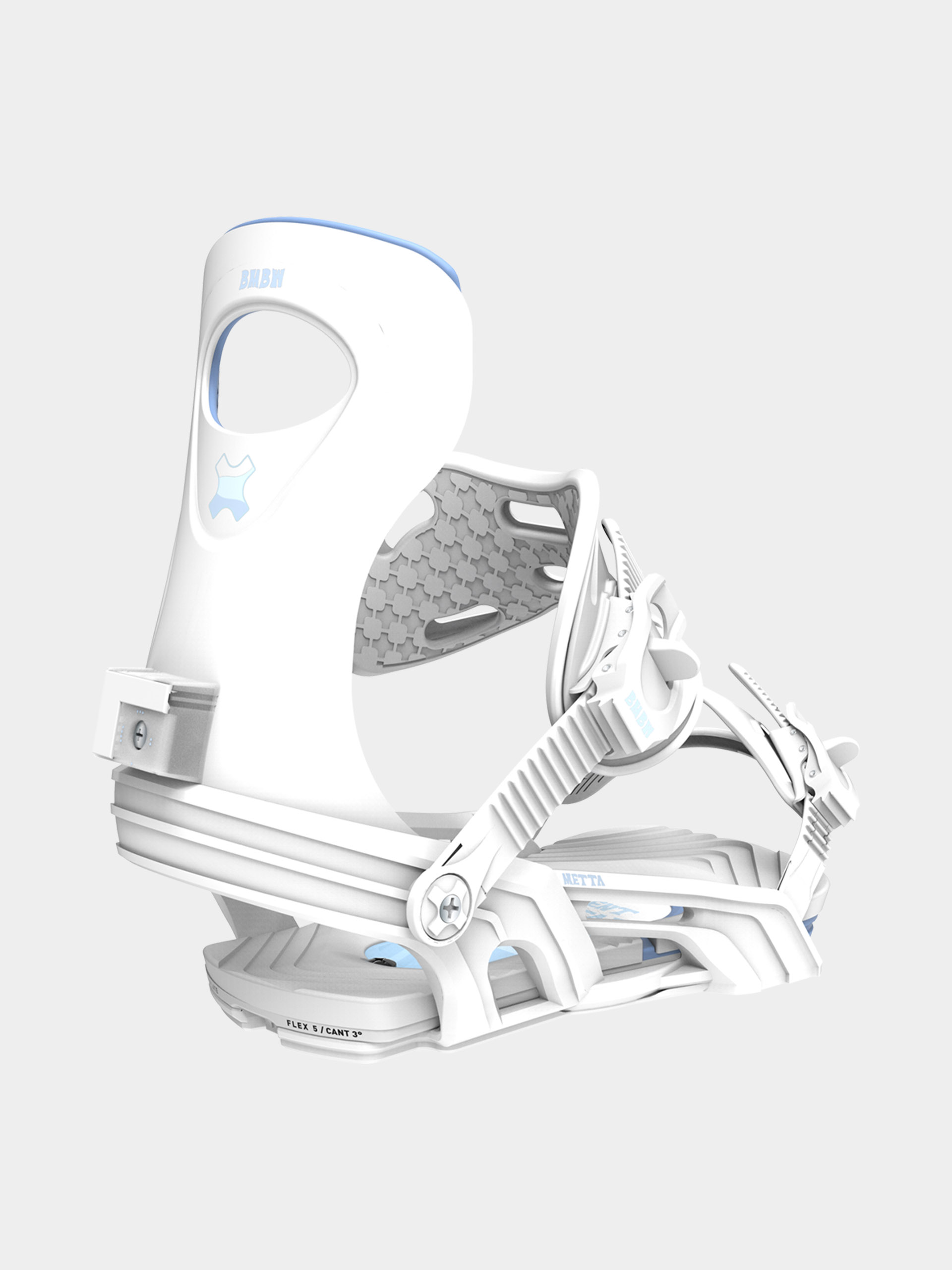 Womens Bent Metal Snowboard bindings Metta (white)