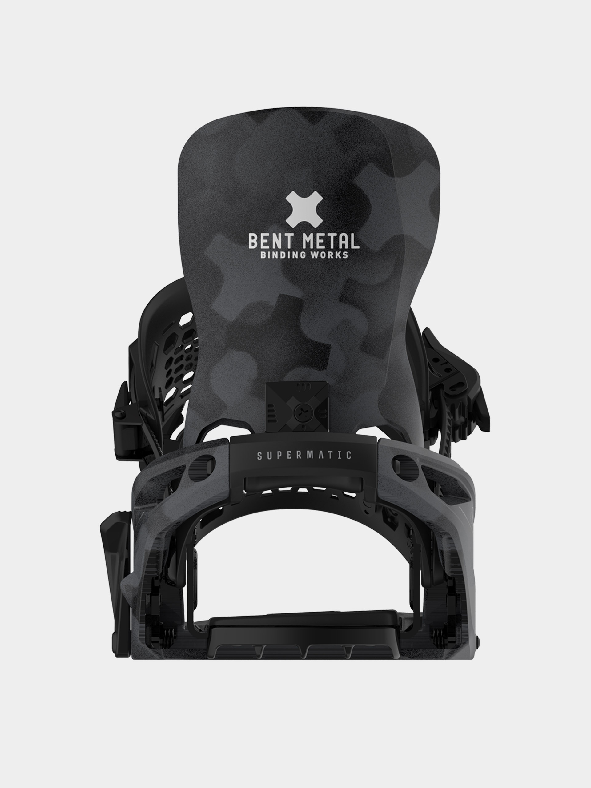 Herren Bent Metal Snowboard Bindung Lightning Supermatic (black)