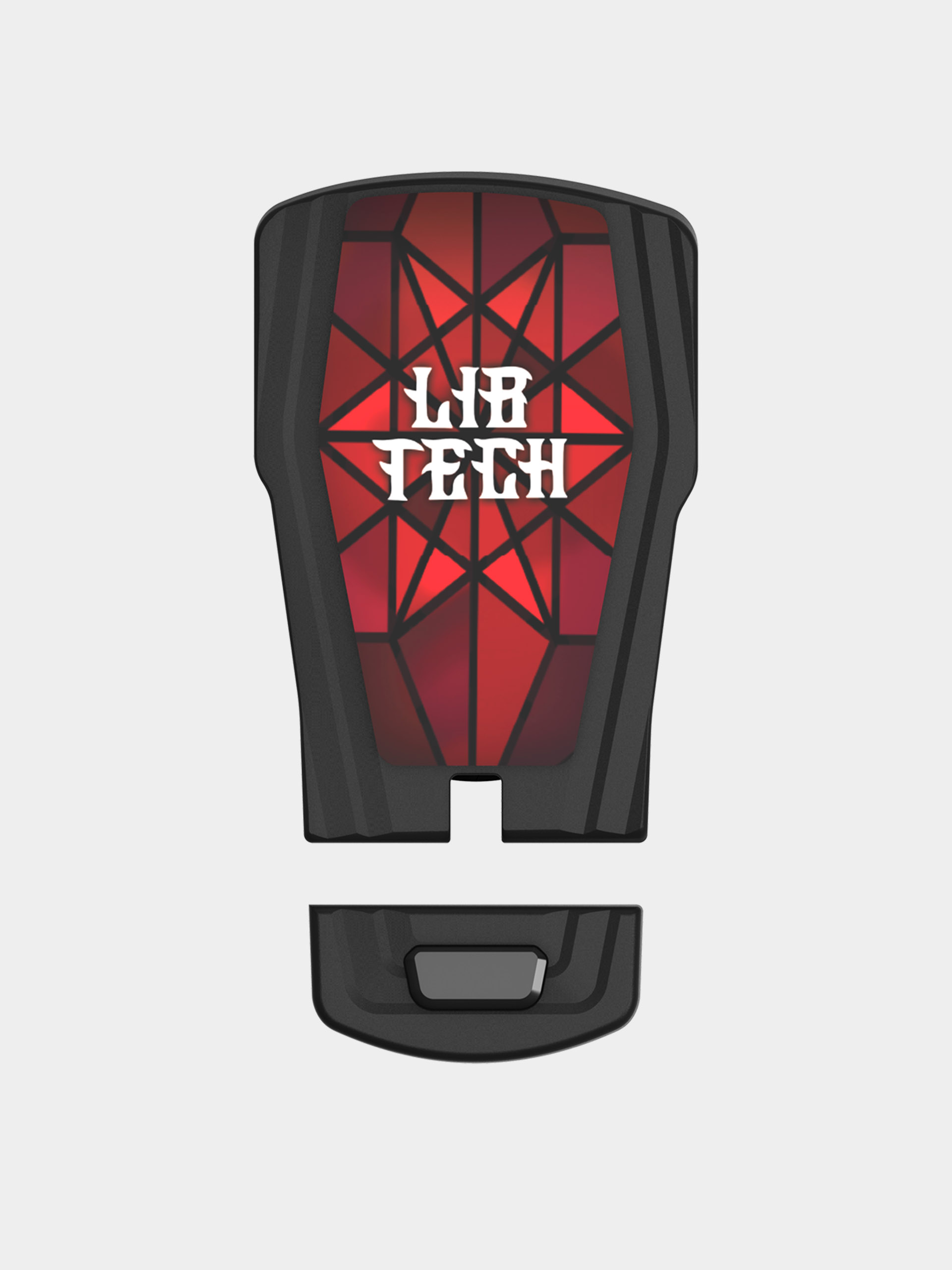 Herren Bent Metal Snowboard Bindung Lightning Supermatic (black/red)