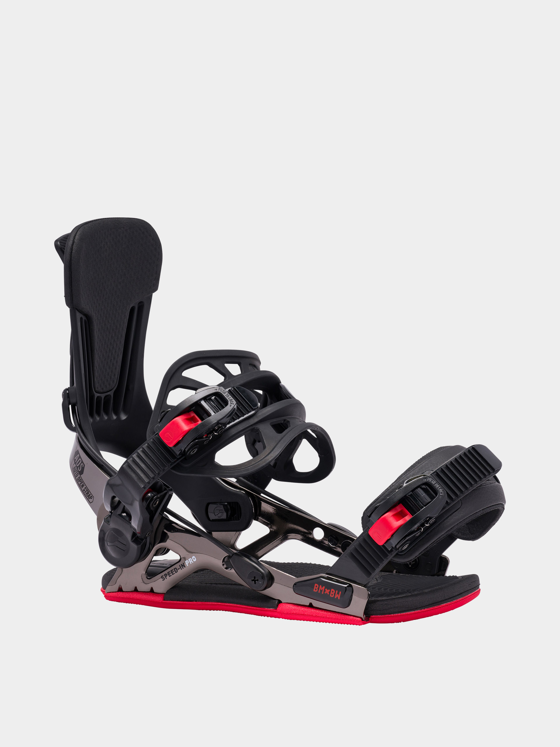 Herren Bent Metal Snowboard Bindung Speed In Pro (black)
