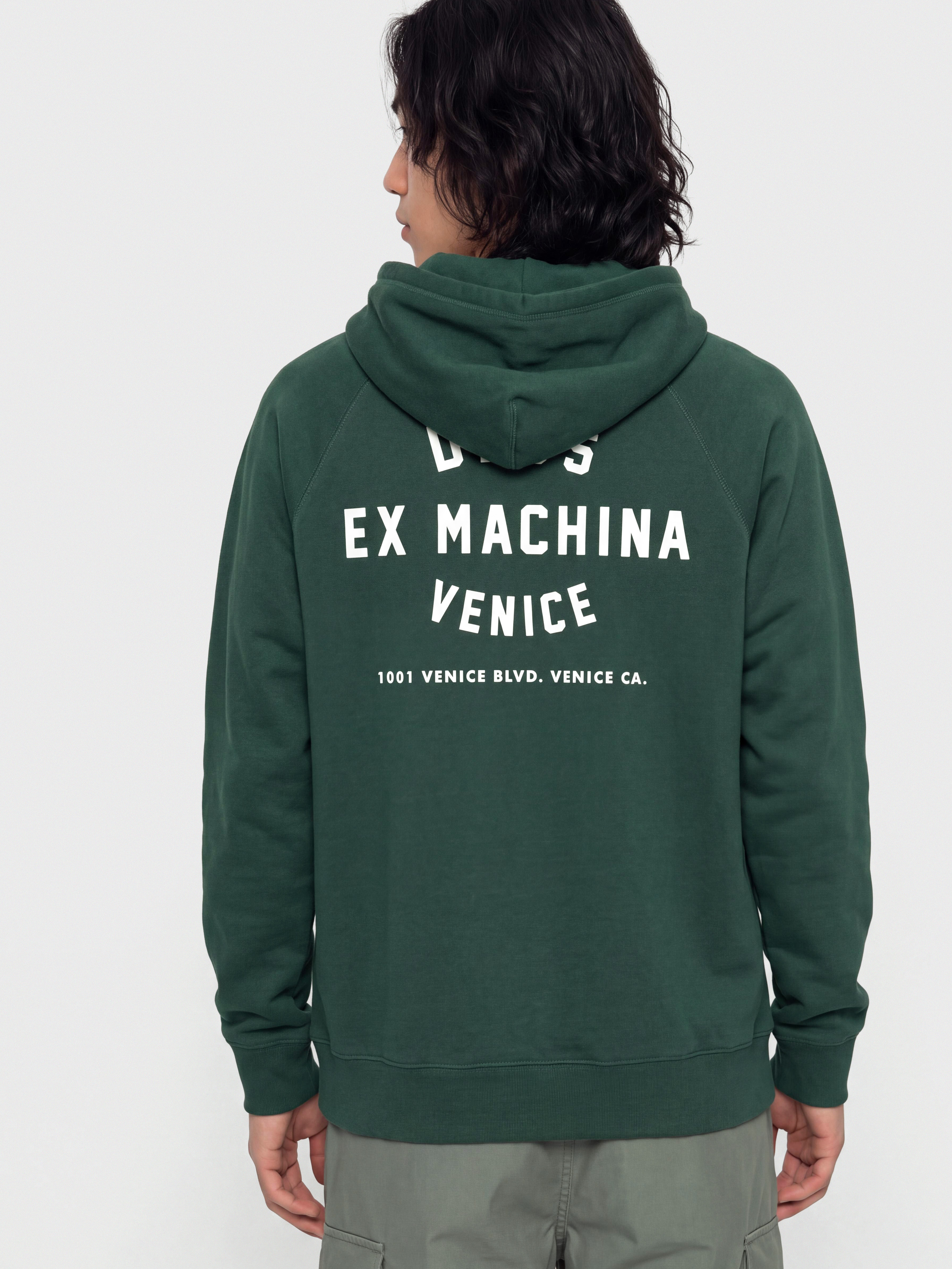 Deus Ex Machina Venice Address HD Hoodie (racing green)