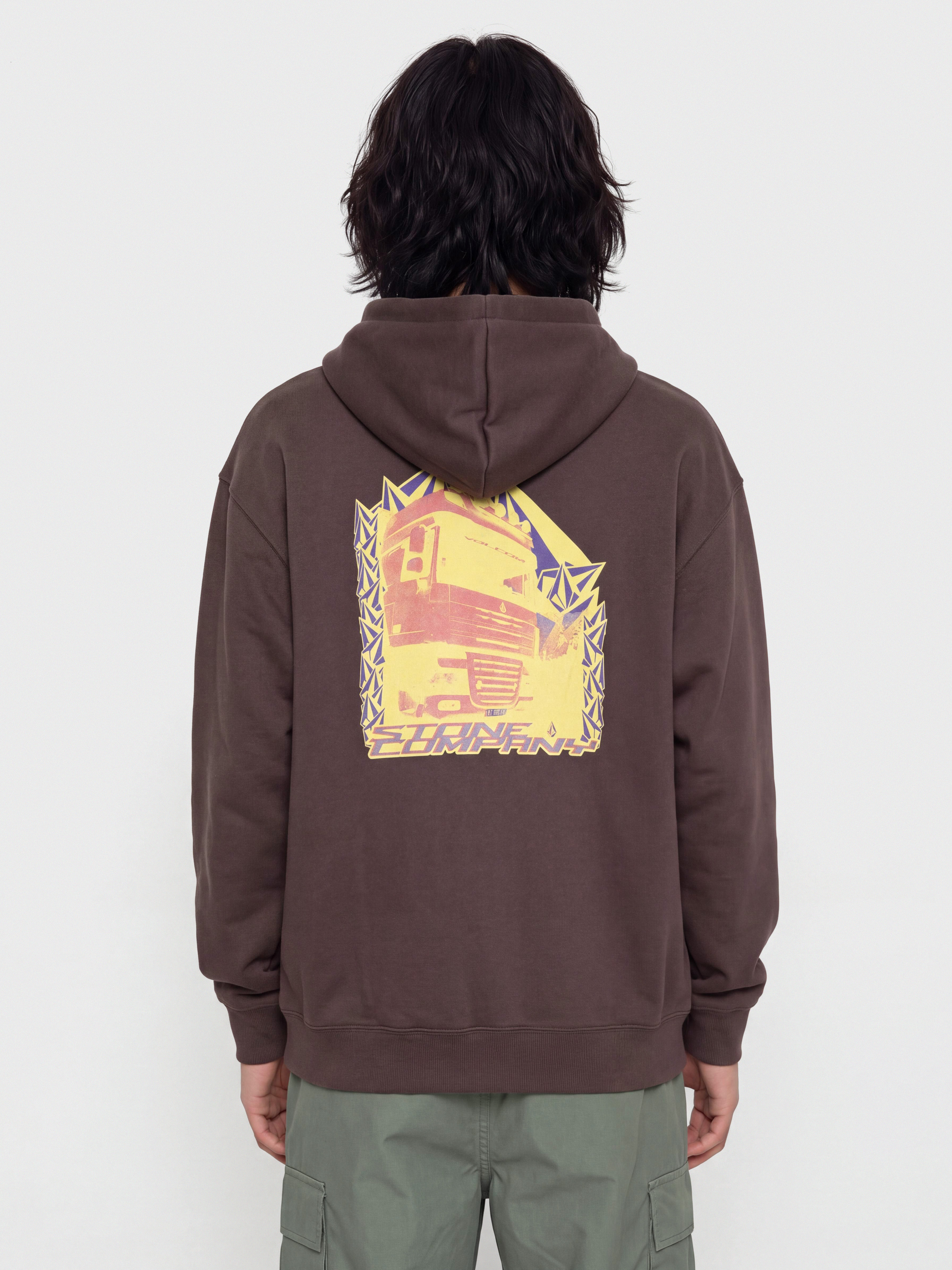 Volcom Hoodie Stone Convoyer HD (raisin)