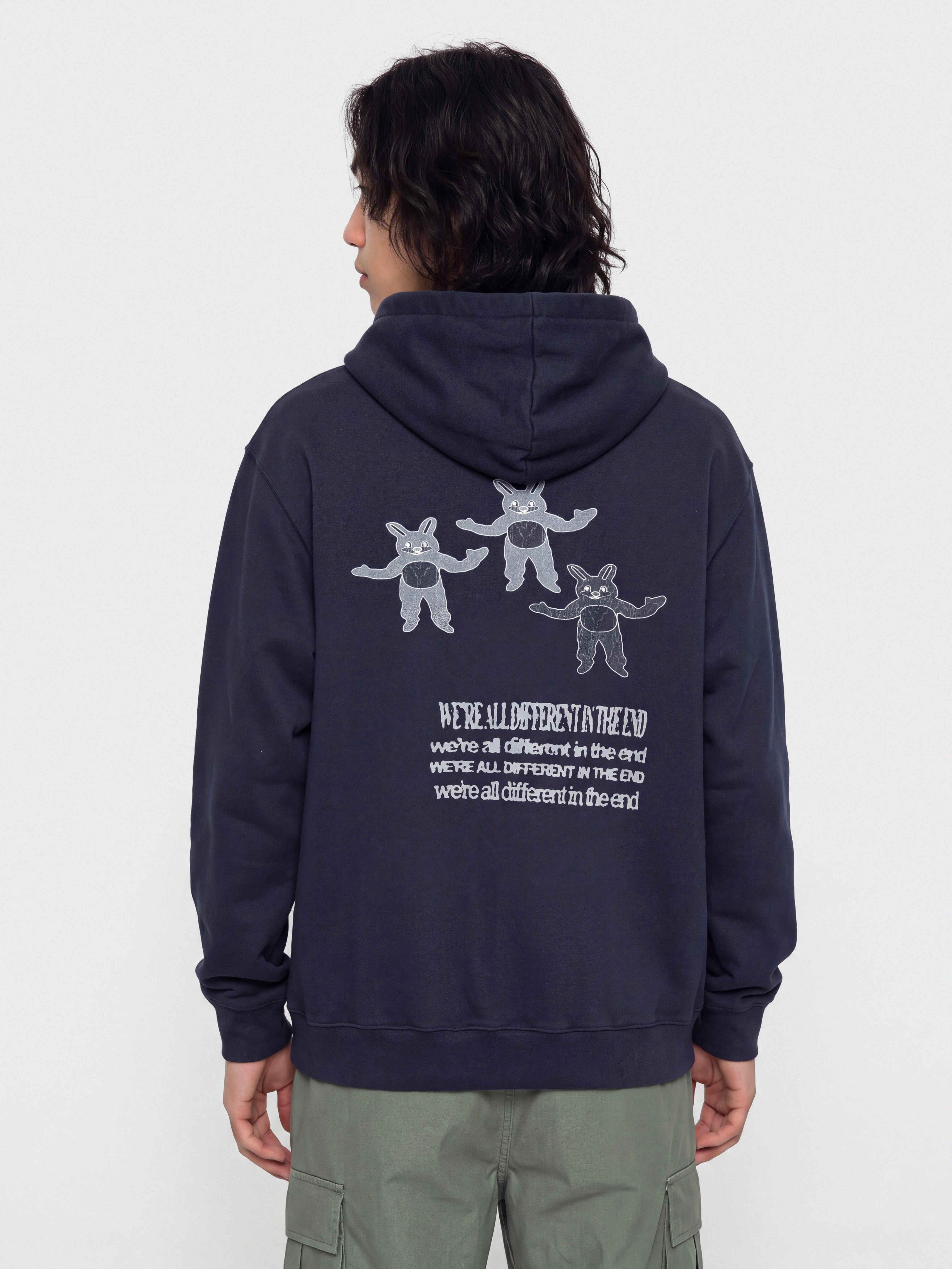Polar Skate Different In The End HD Hoodie (rich navy)