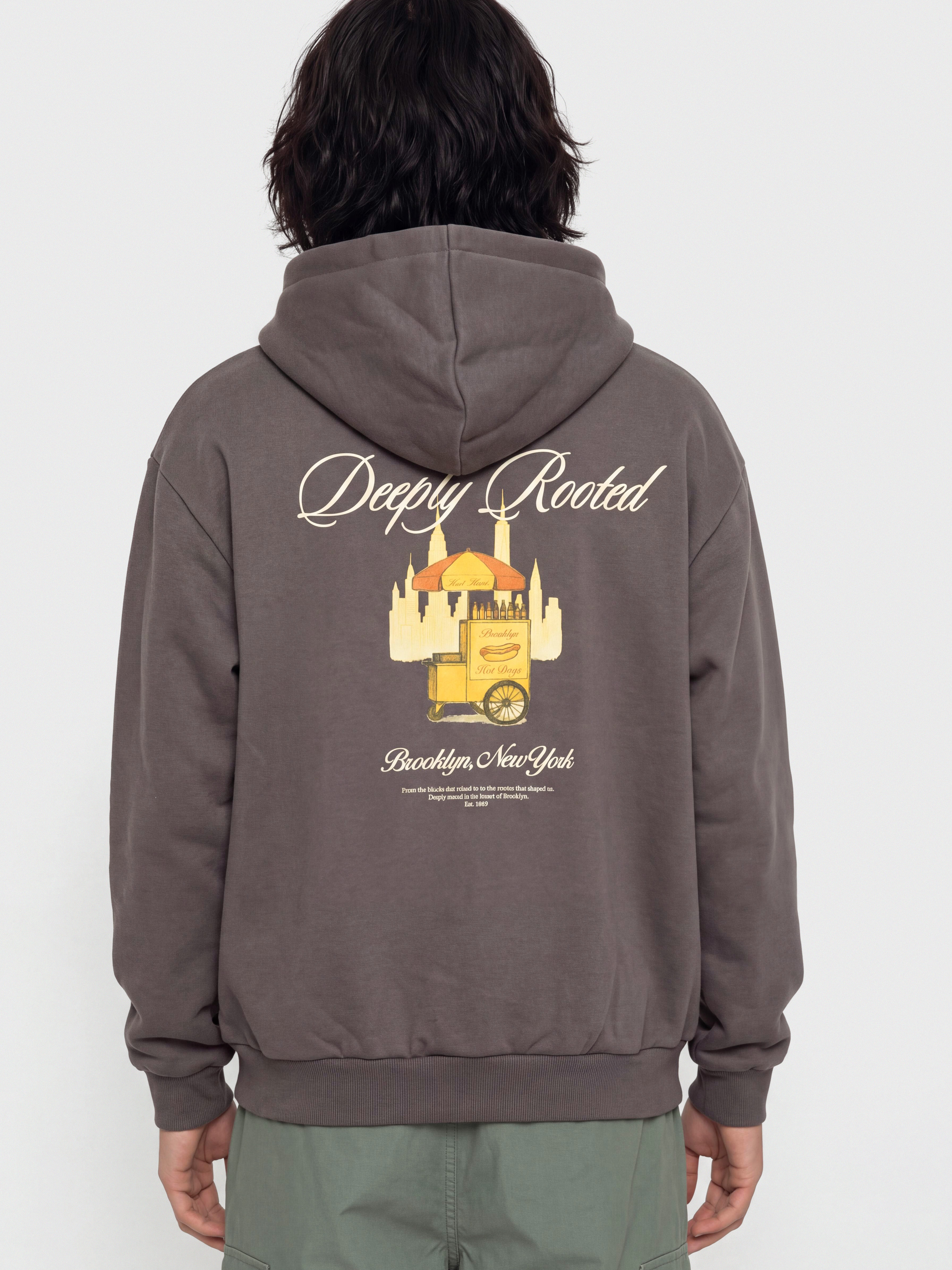 Karl Kani Hoodie Signature Hot Dog Oversized HD (dark grey)