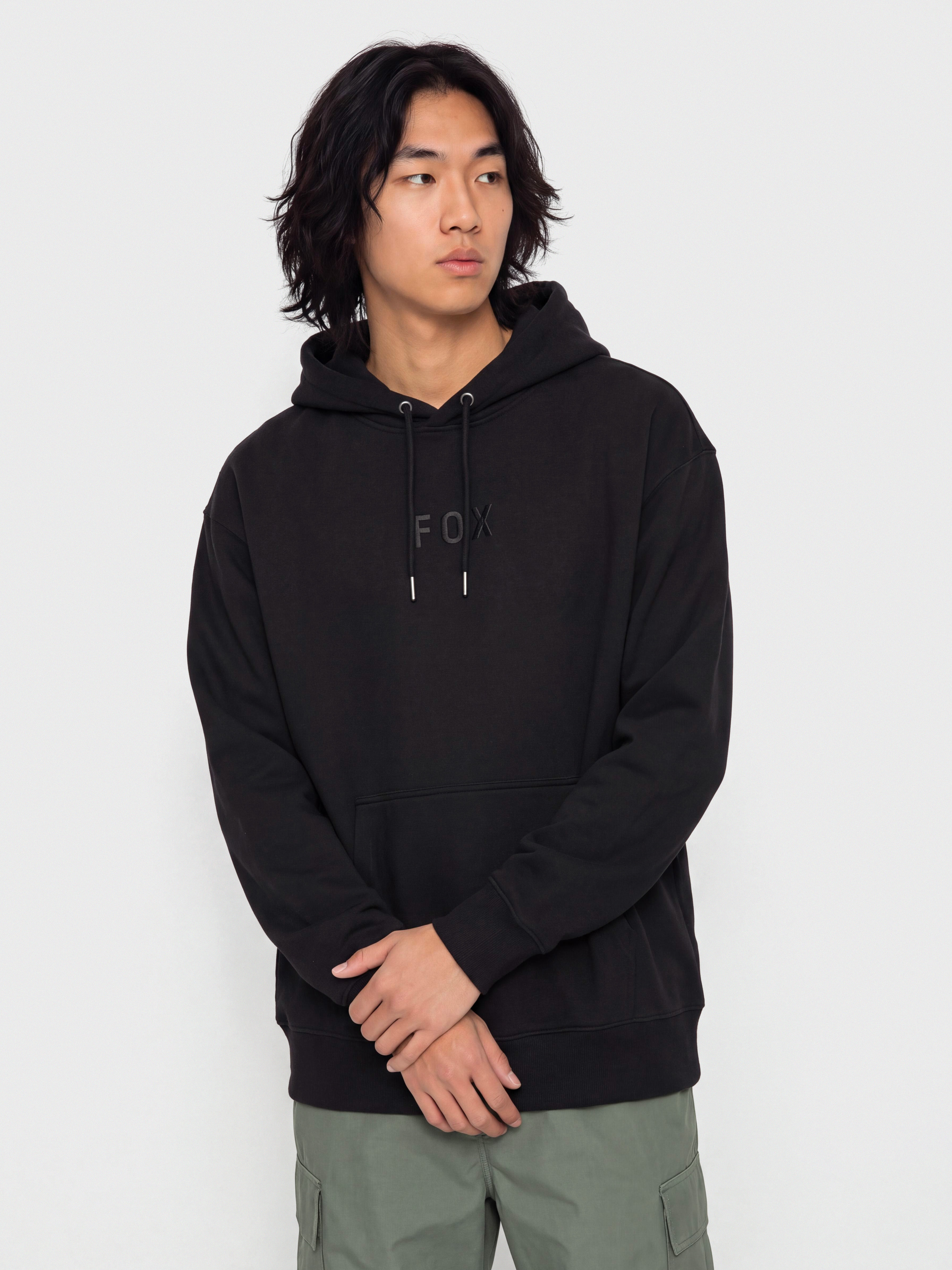 Fox Fox Head Heavyweight HD Hoodie (black)