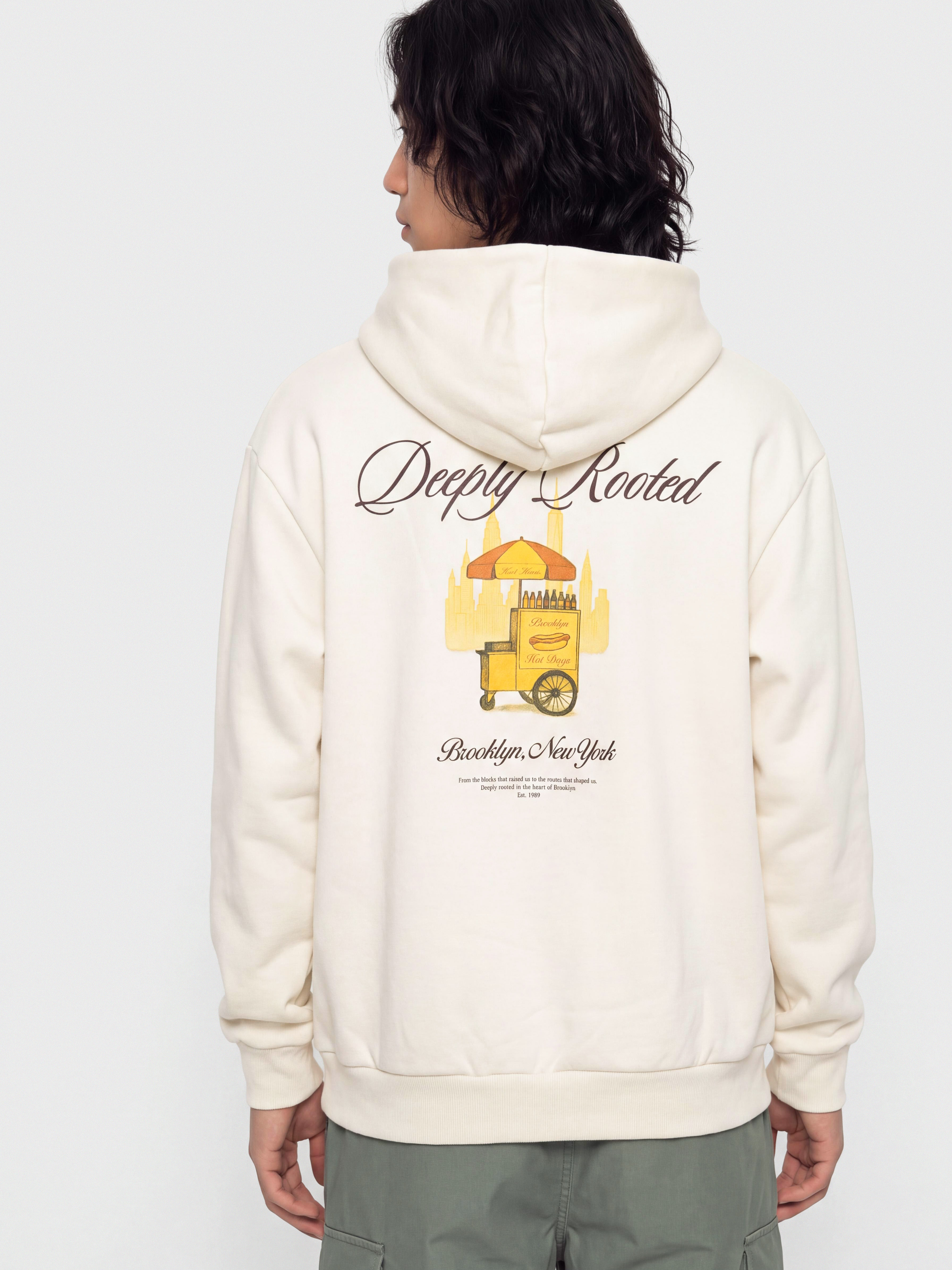 Karl Kani Hoodie Signature Hot Dog Oversized HD (off white)