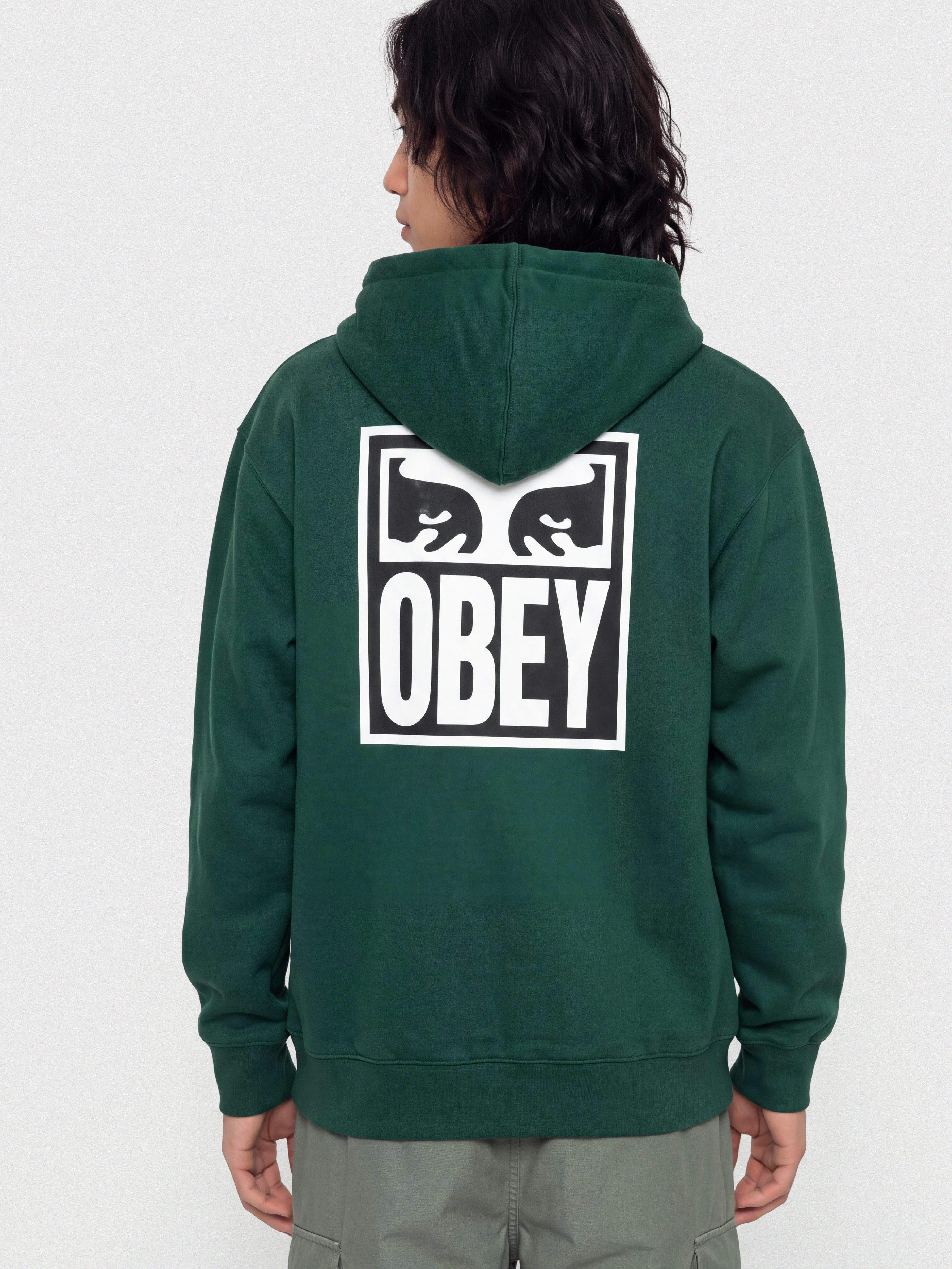 OBEY Eyes Icon HD Hoodie (rainforest)