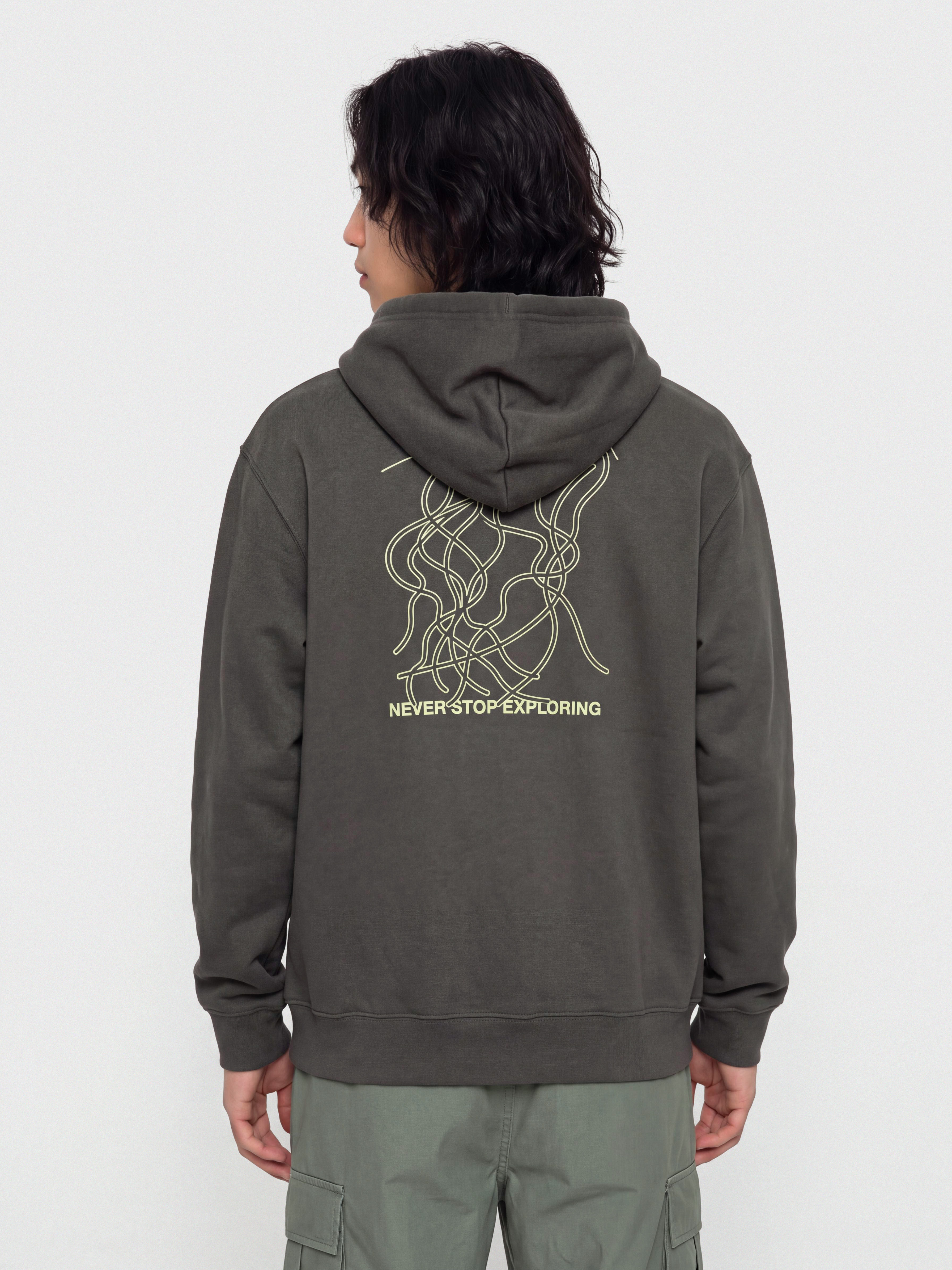 The North Face Nse Slopes Relaxed HD Hoodie (anthracite grey)