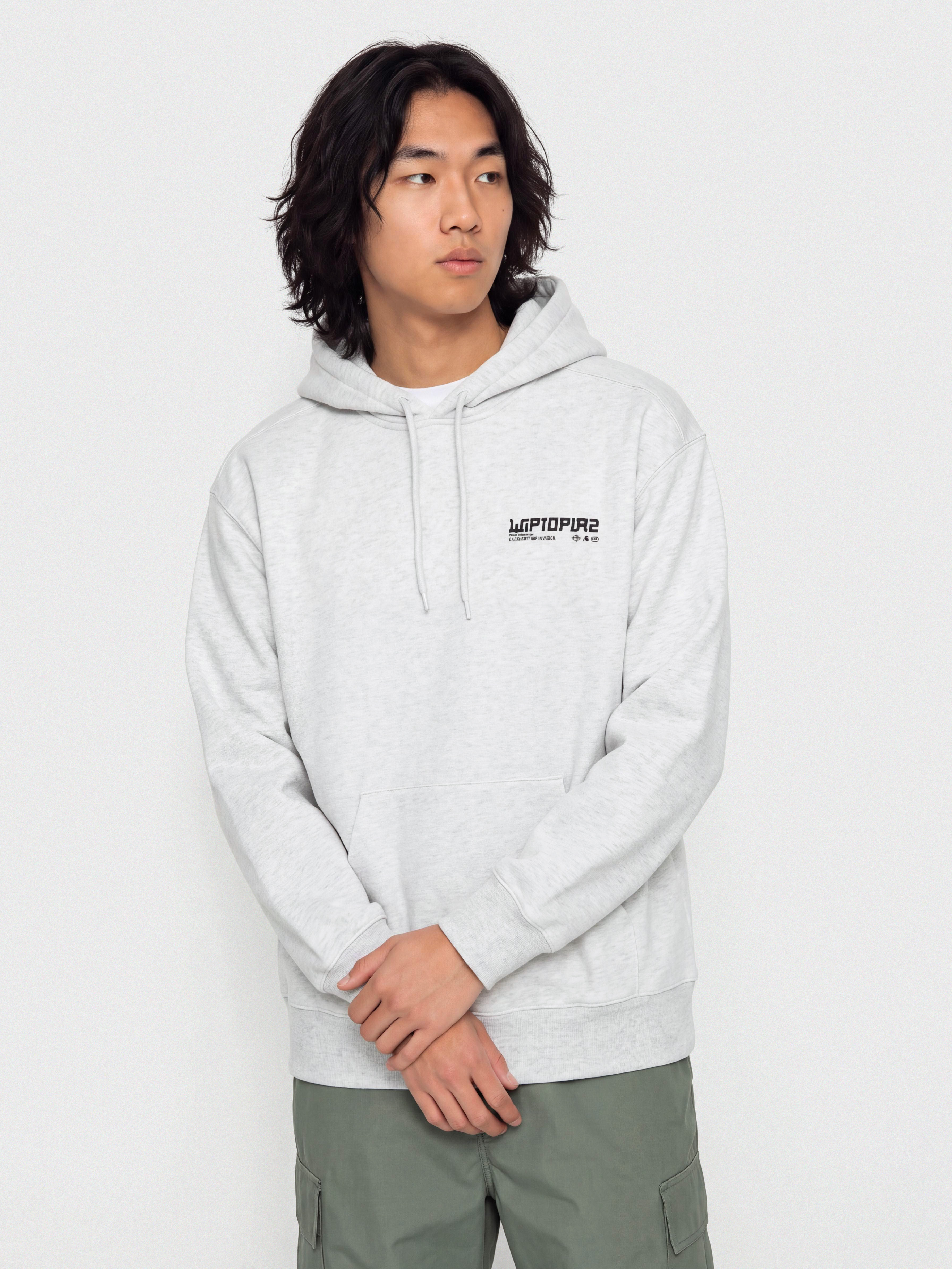 Carhartt WIP Wiptopia II HD Hoodie (ash heather)