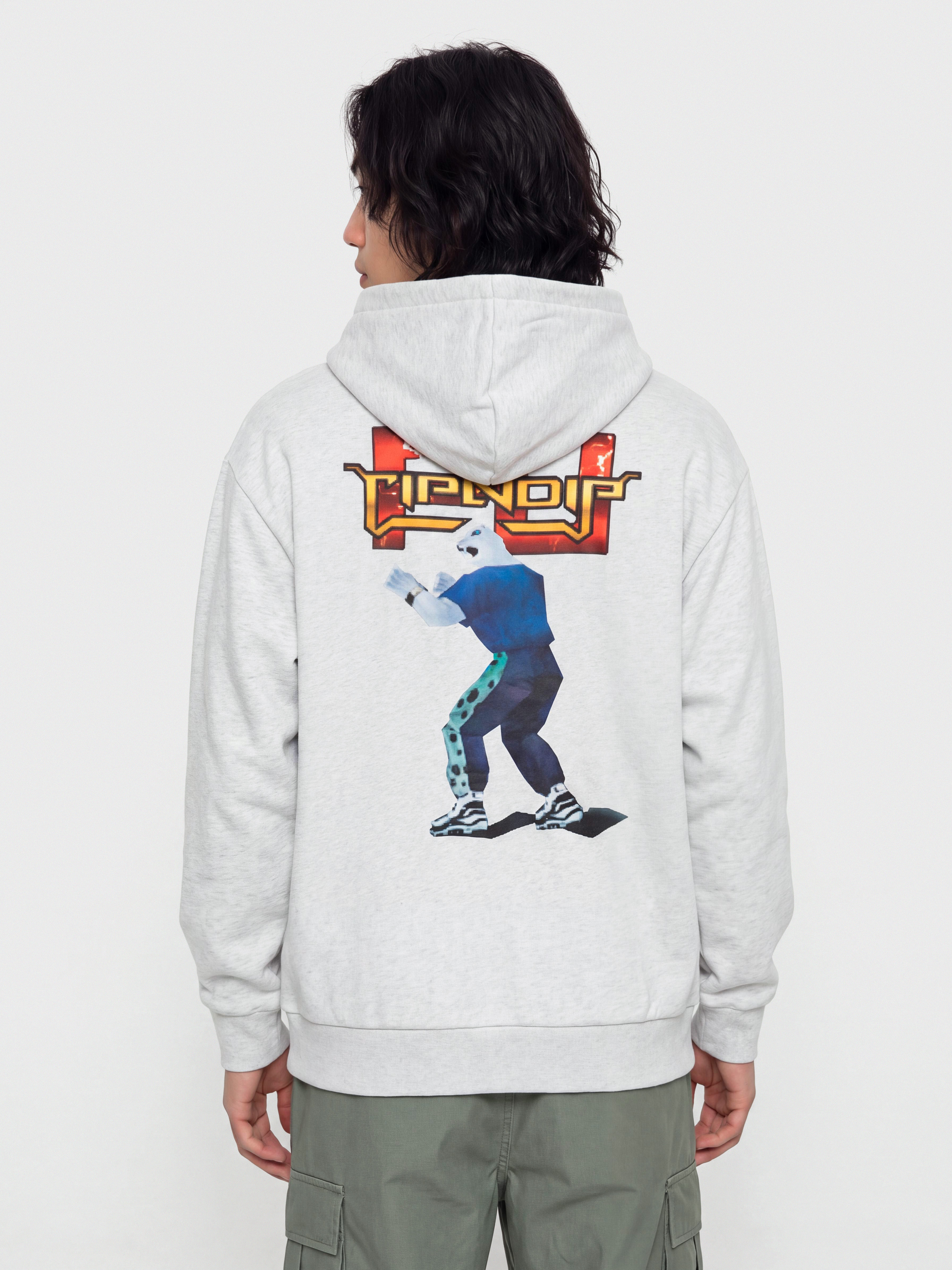 RipNDip Fight HD Hoodie (ash heather)