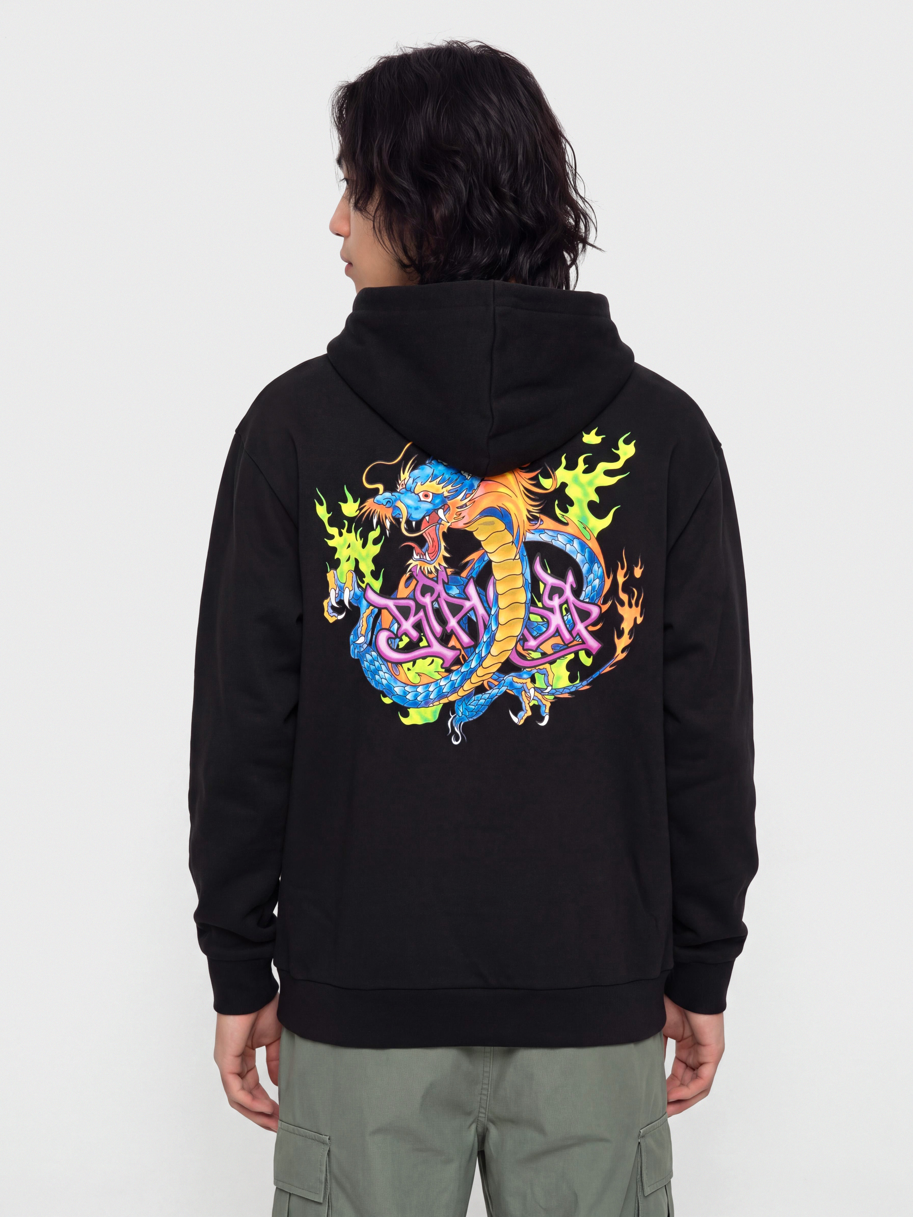 RipNDip Dragonology HD Hoodie (black wash)