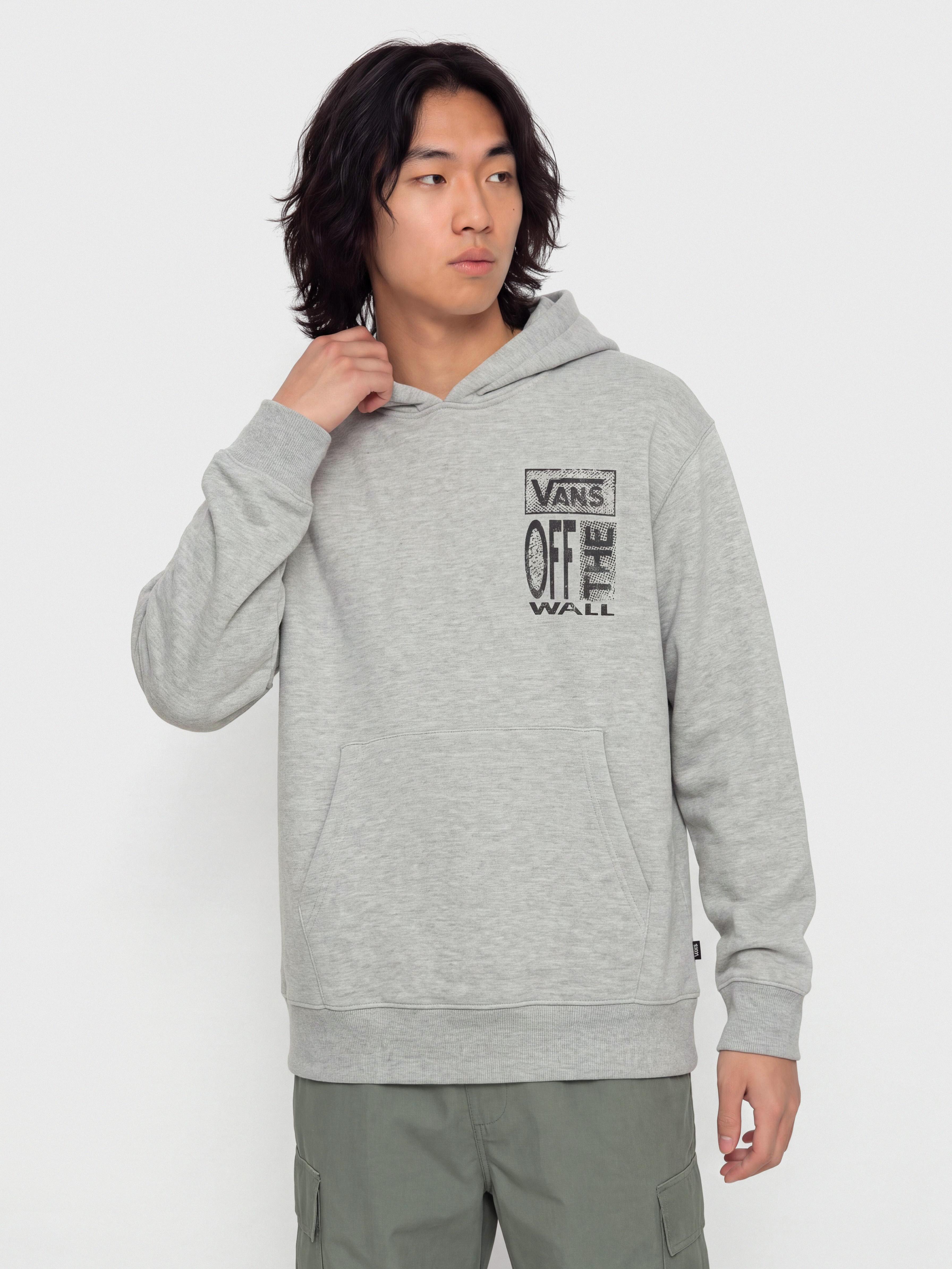 Vans Hoodie Cut And Paste HD (cement heather)
