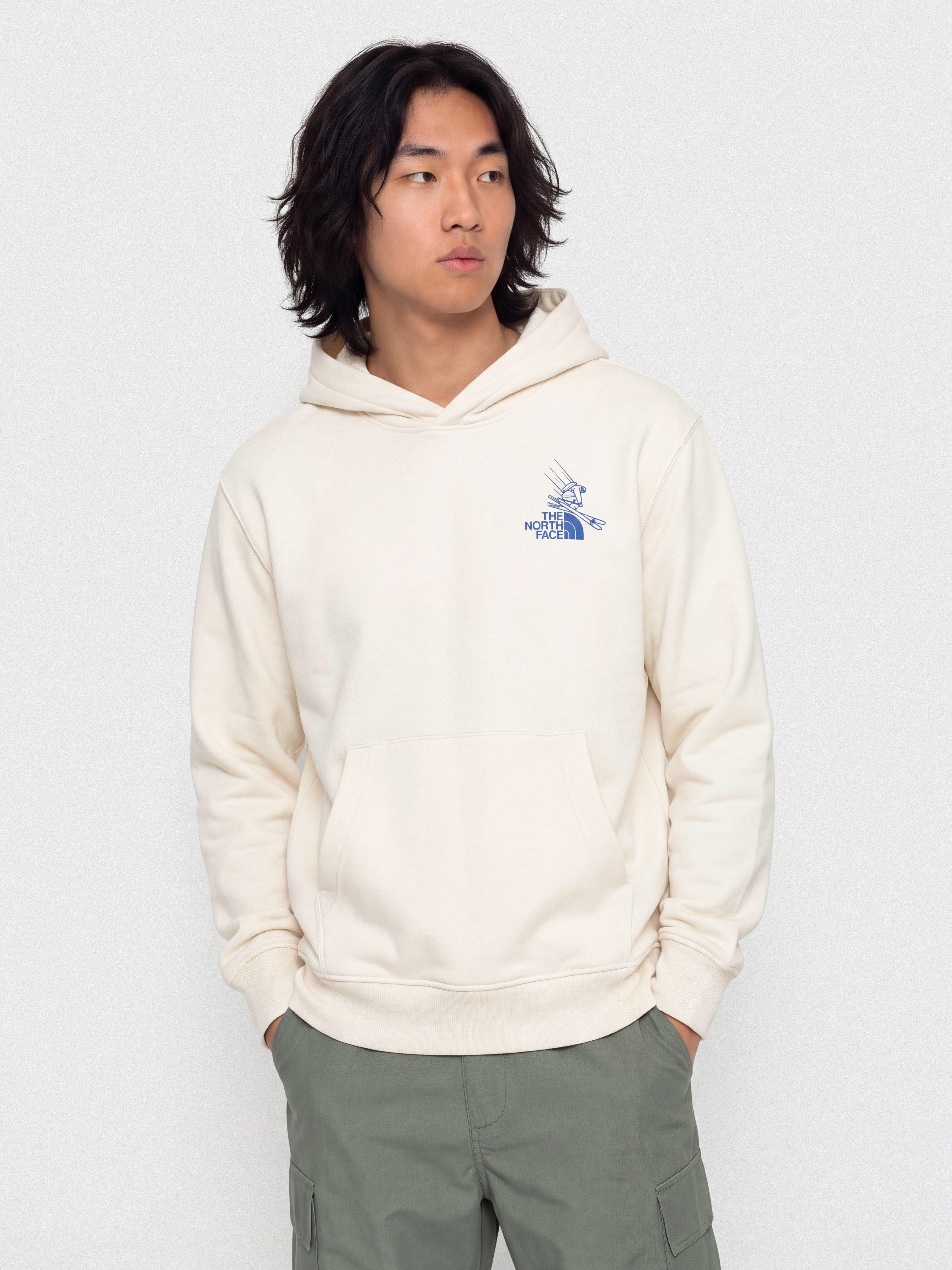 The North Face Mountain Celebration Relaxed HD Hoodie (white dune)