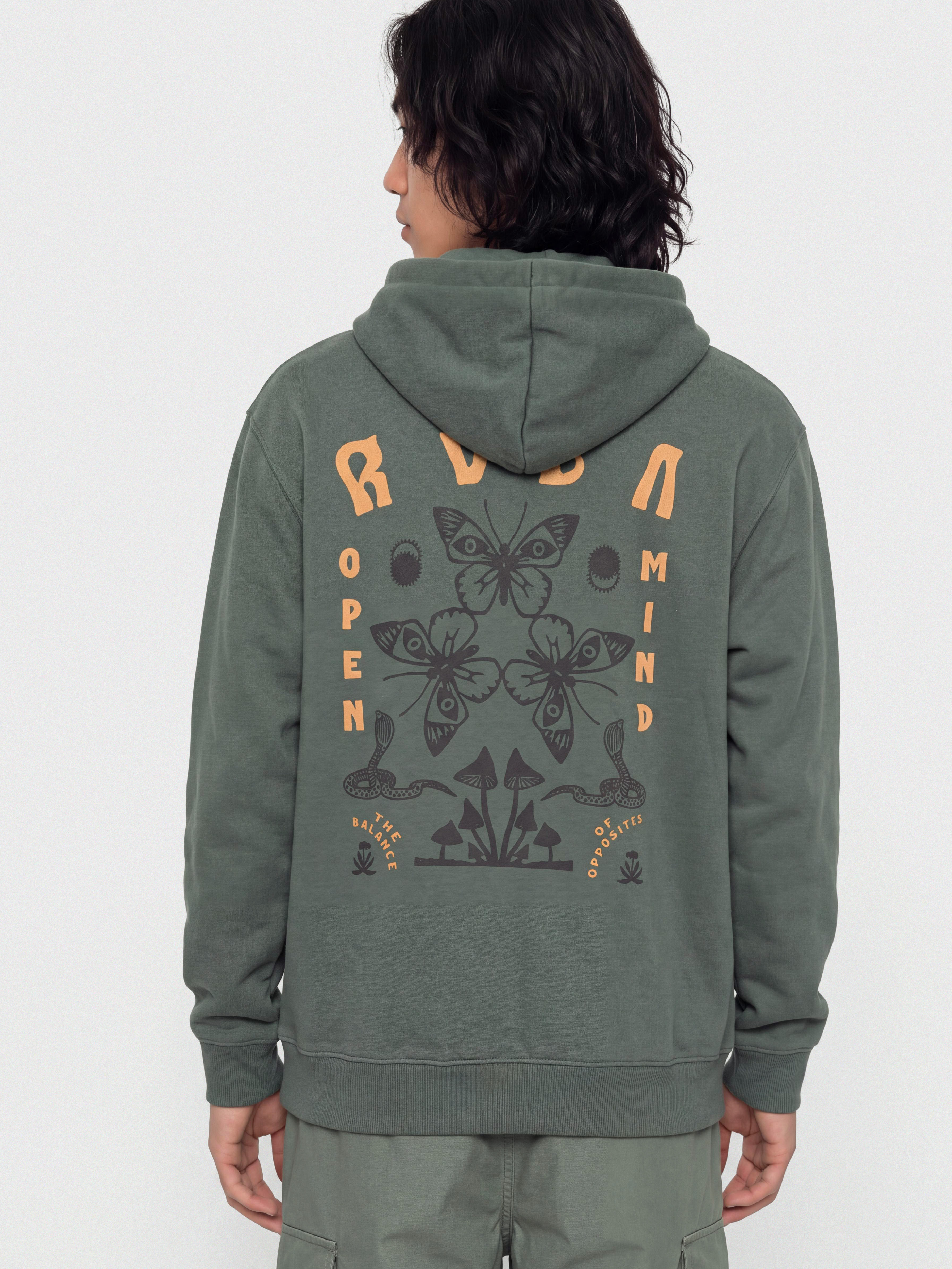 RVCA Butterfly Poster HD Hoodie