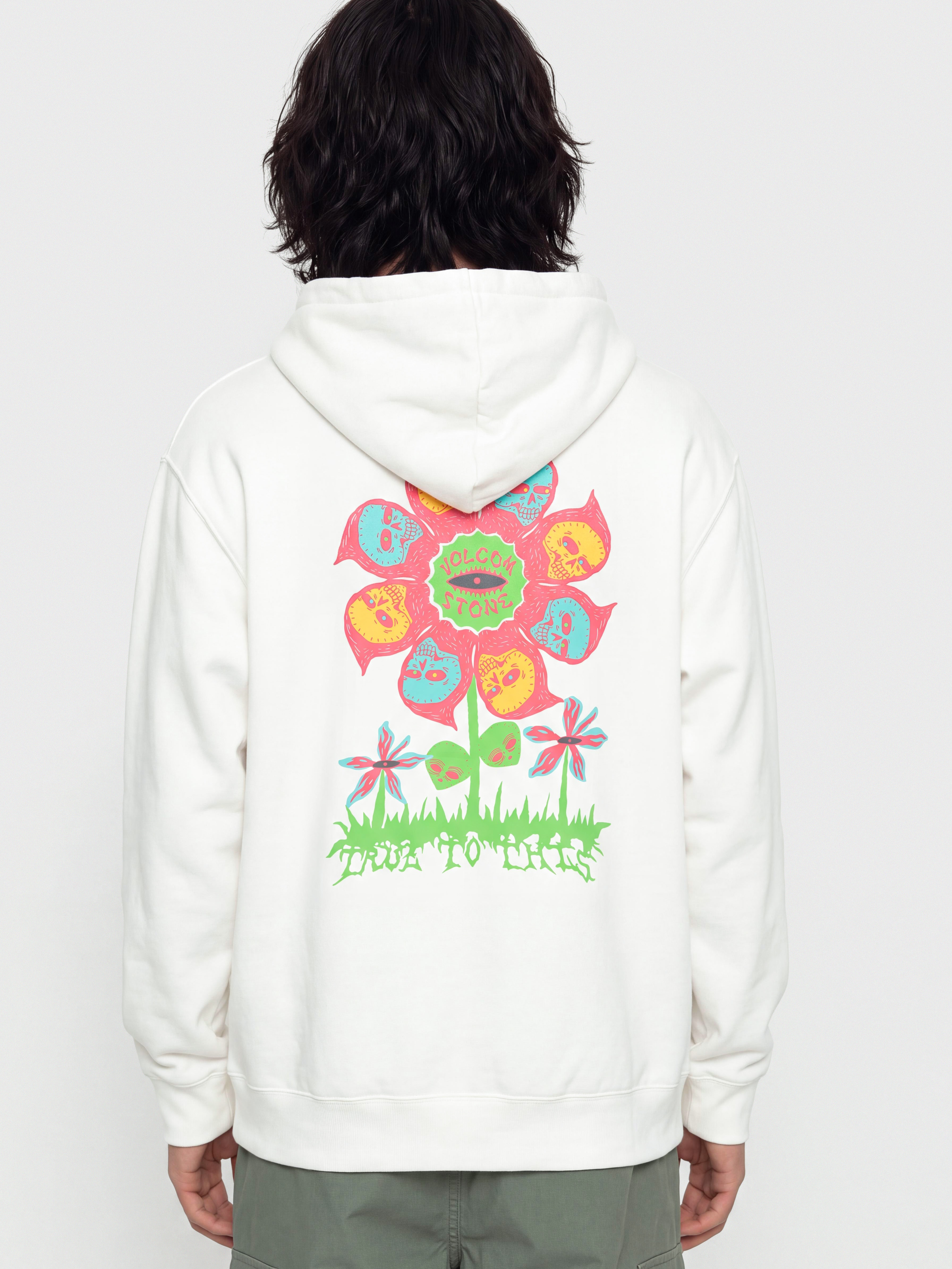 Volcom Earth Tripper HD Hoodie (off white)
