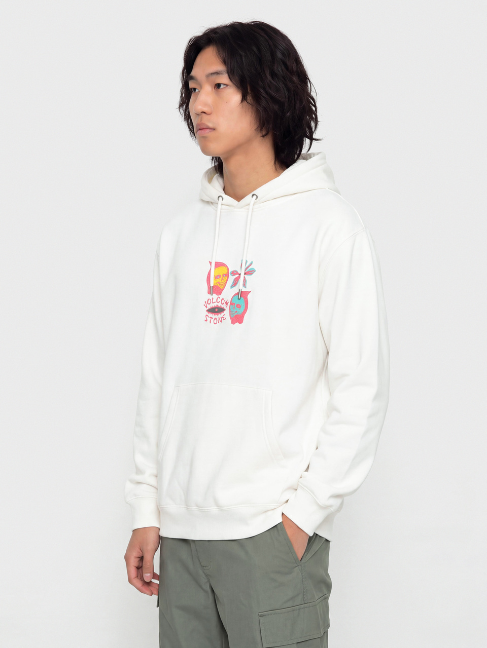Volcom Earth Tripper HD Hoodie (off white)