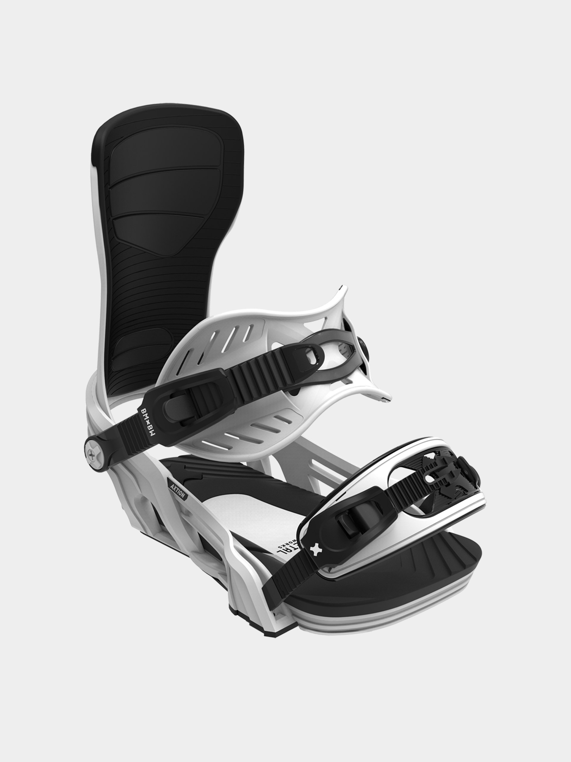 Herren Bent Metal Snowboard Bindung Axtion (white)