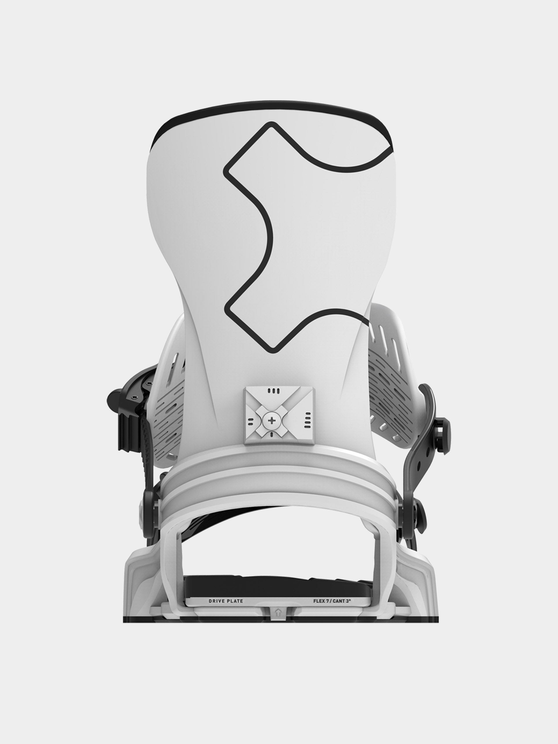 Herren Bent Metal Snowboard Bindung Axtion (white)