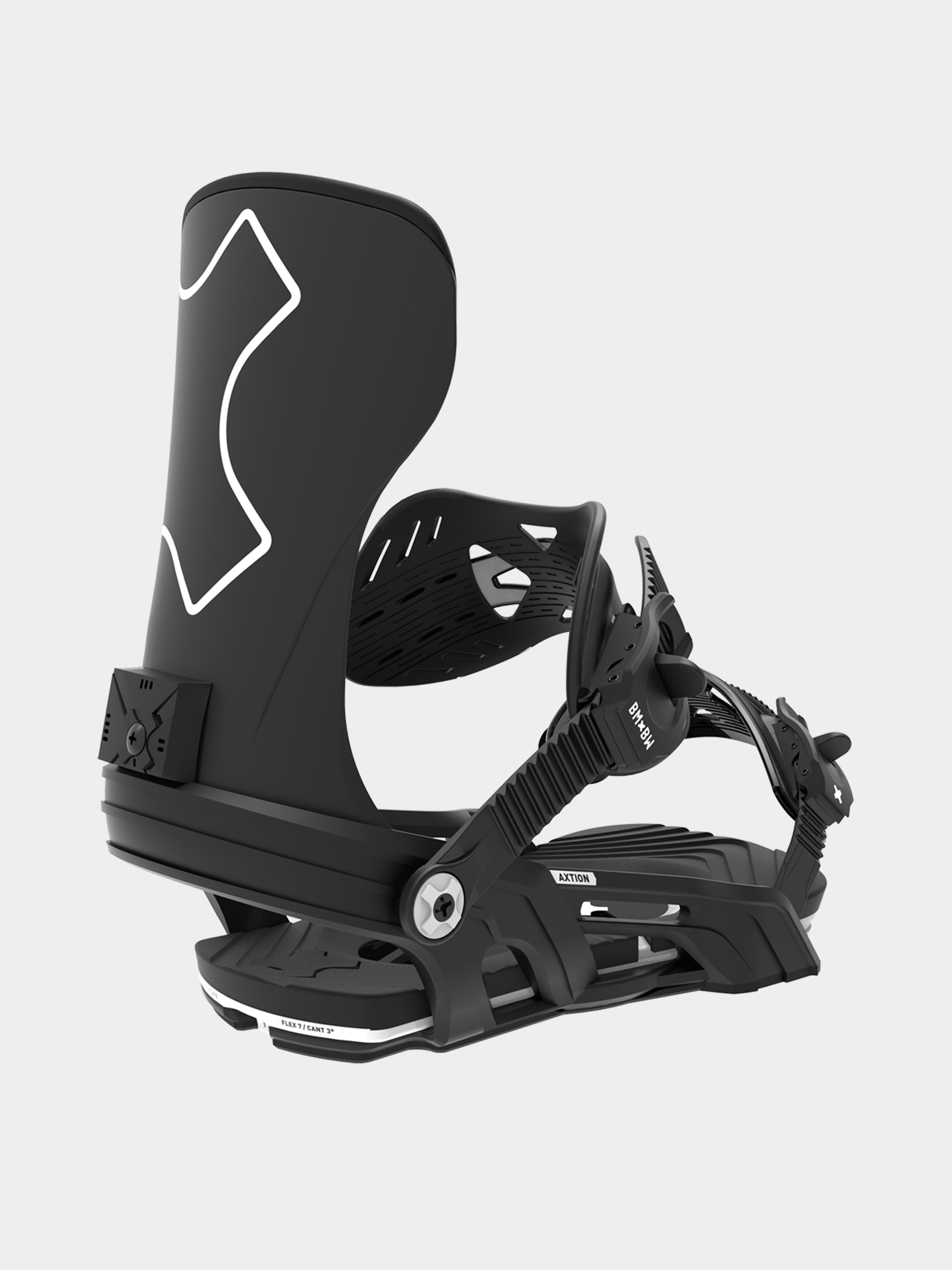 Herren Bent Metal Snowboard Bindung Axtion (black)