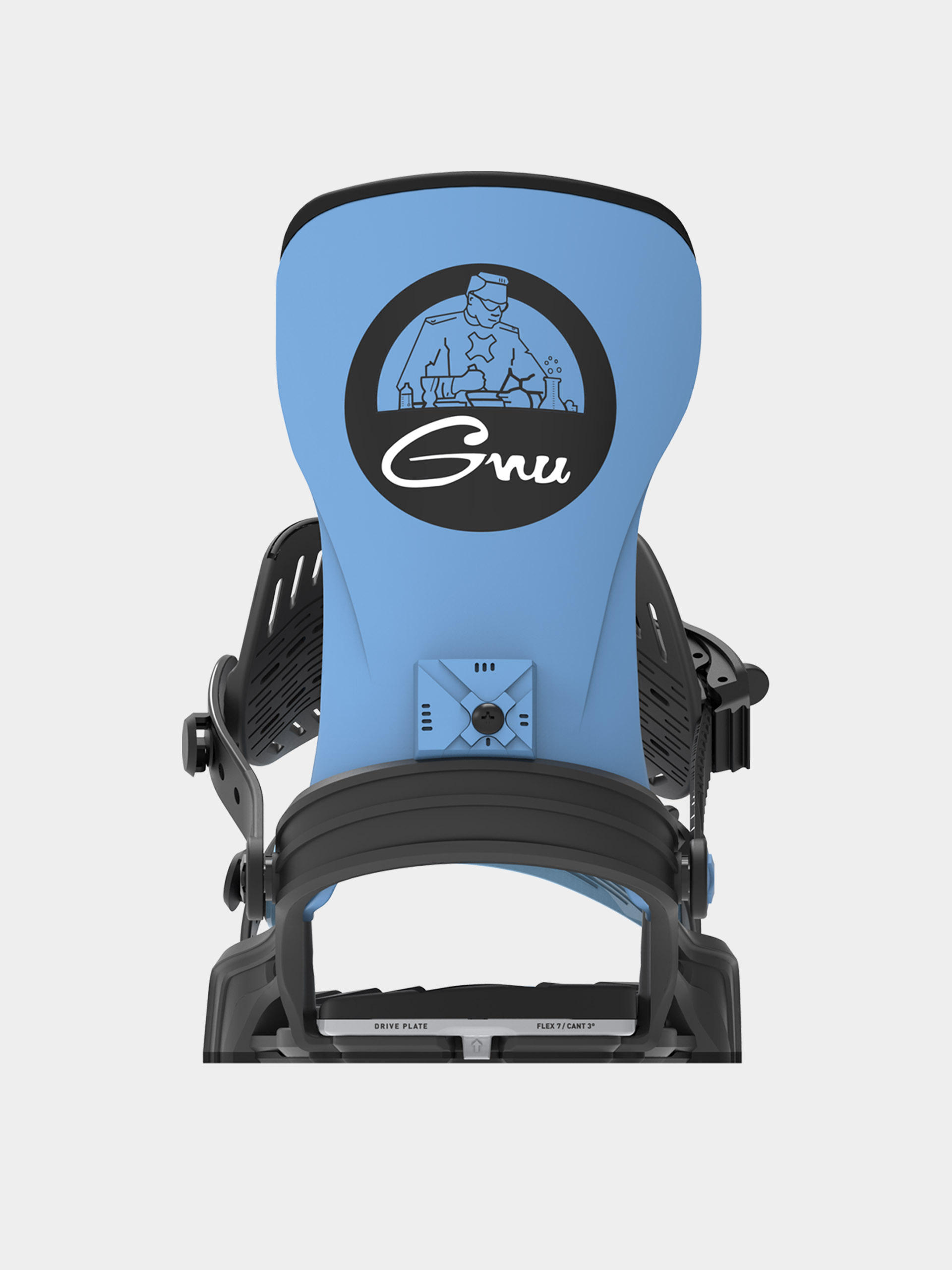 Mens Bent Metal Snowboard bindings Axtion (black/blue)