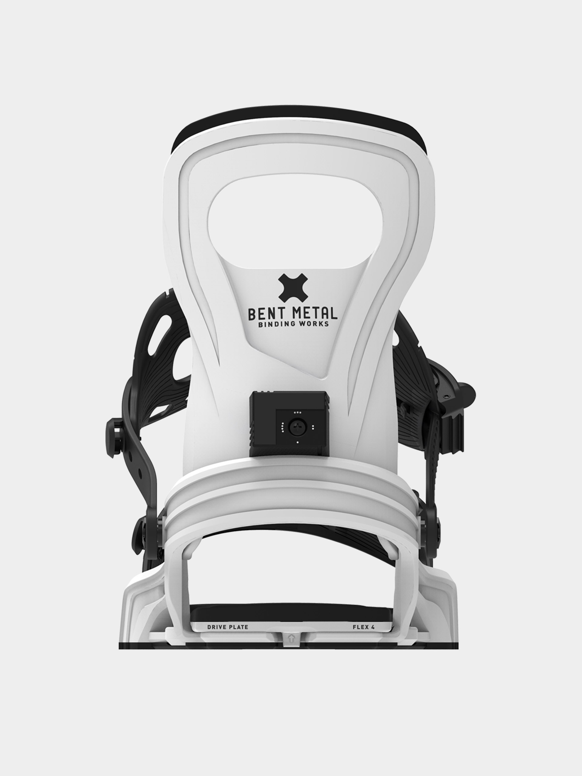 Mens Bent Metal Snowboard bindings Bolt (white)