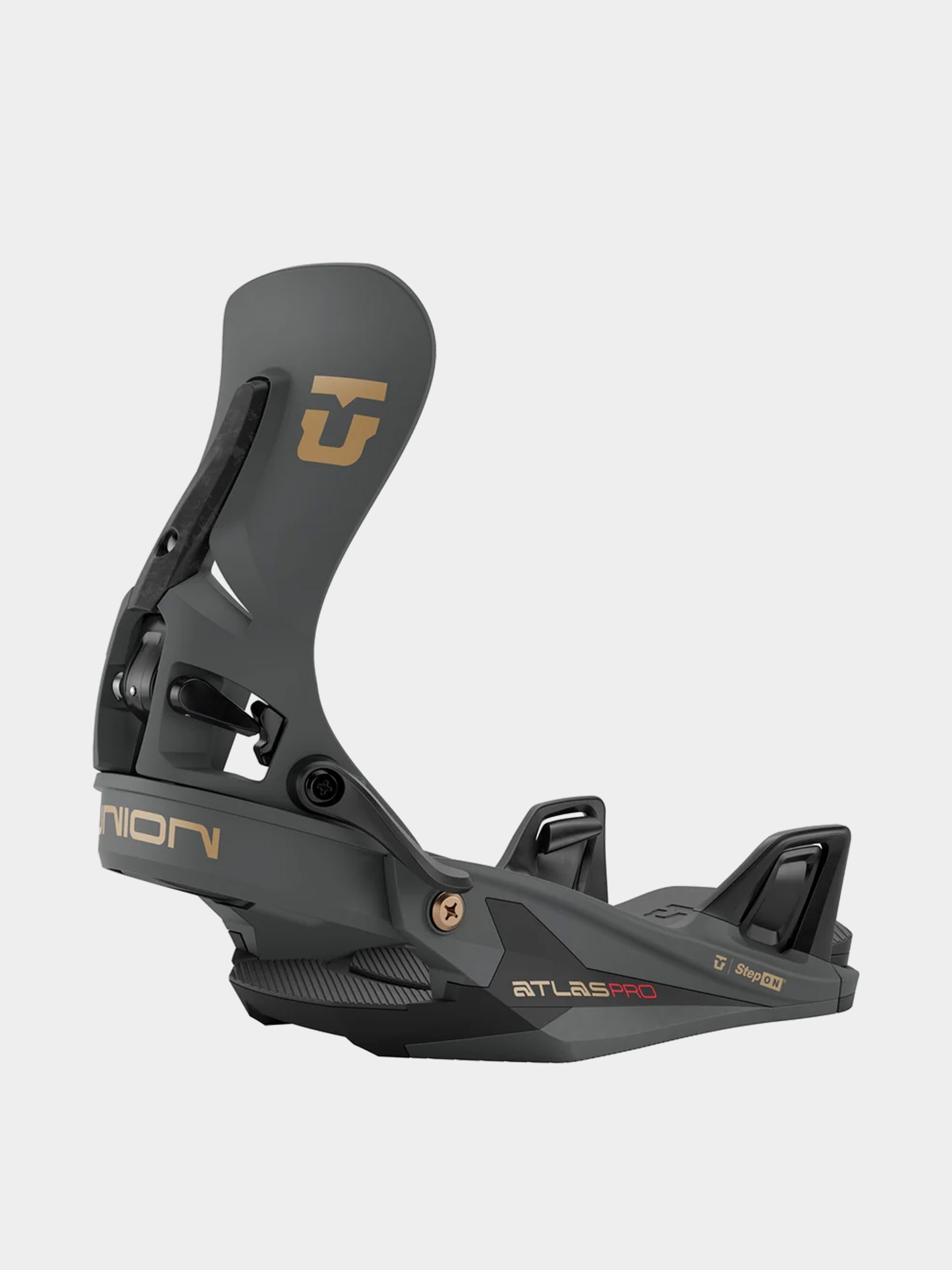 Mens Union Snowboard bindings Atlas Pro Step On (black)