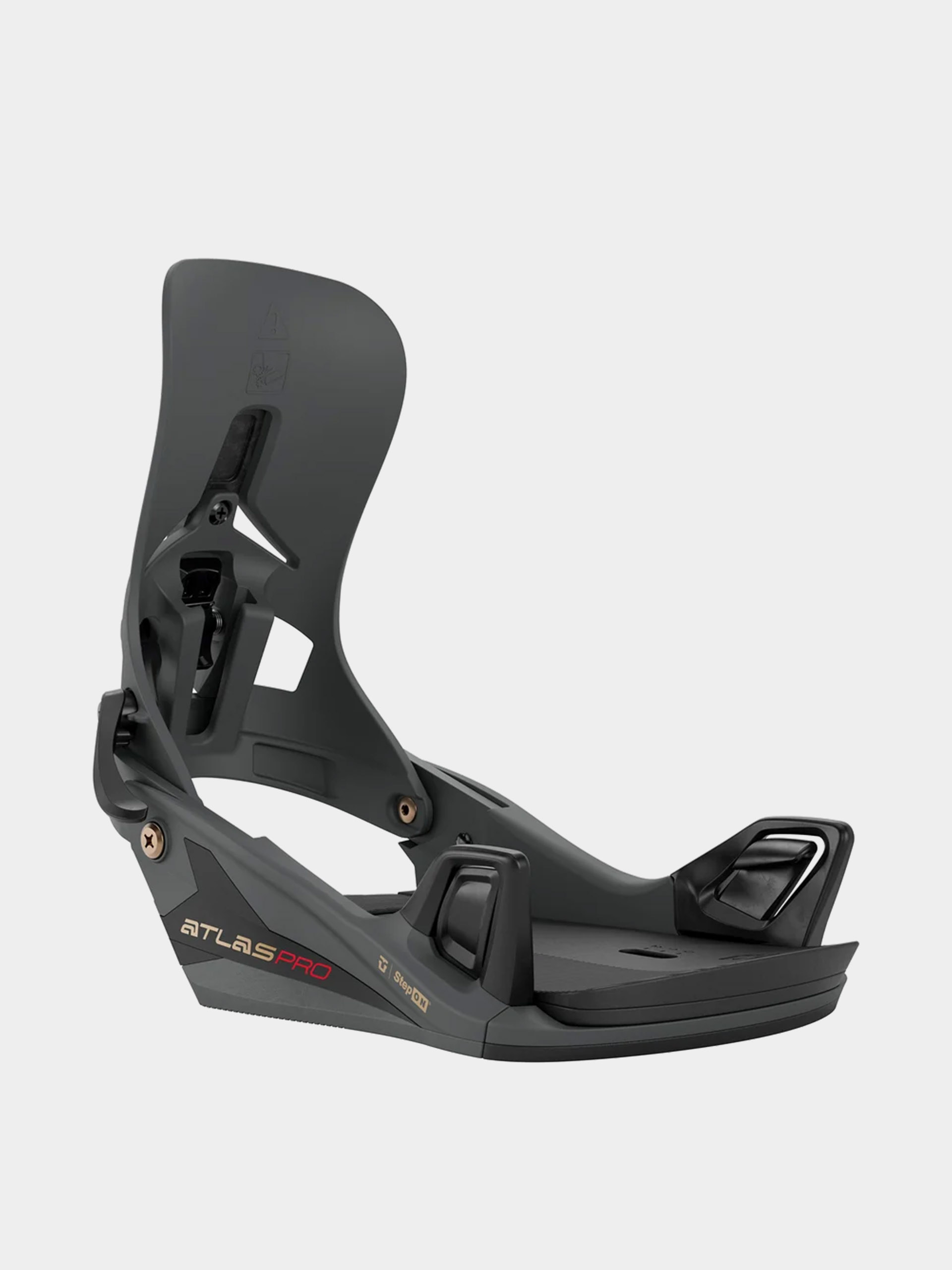 Herren Union Snowboard Bindung Atlas Pro Step On (black)