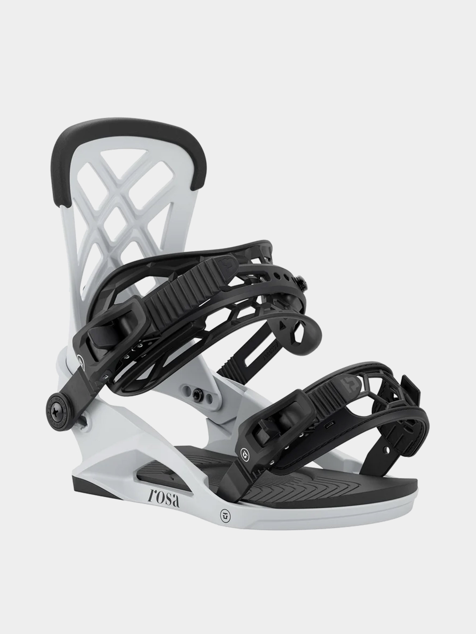 Damen Union Snowboard Bindung Rosa (light grey)
