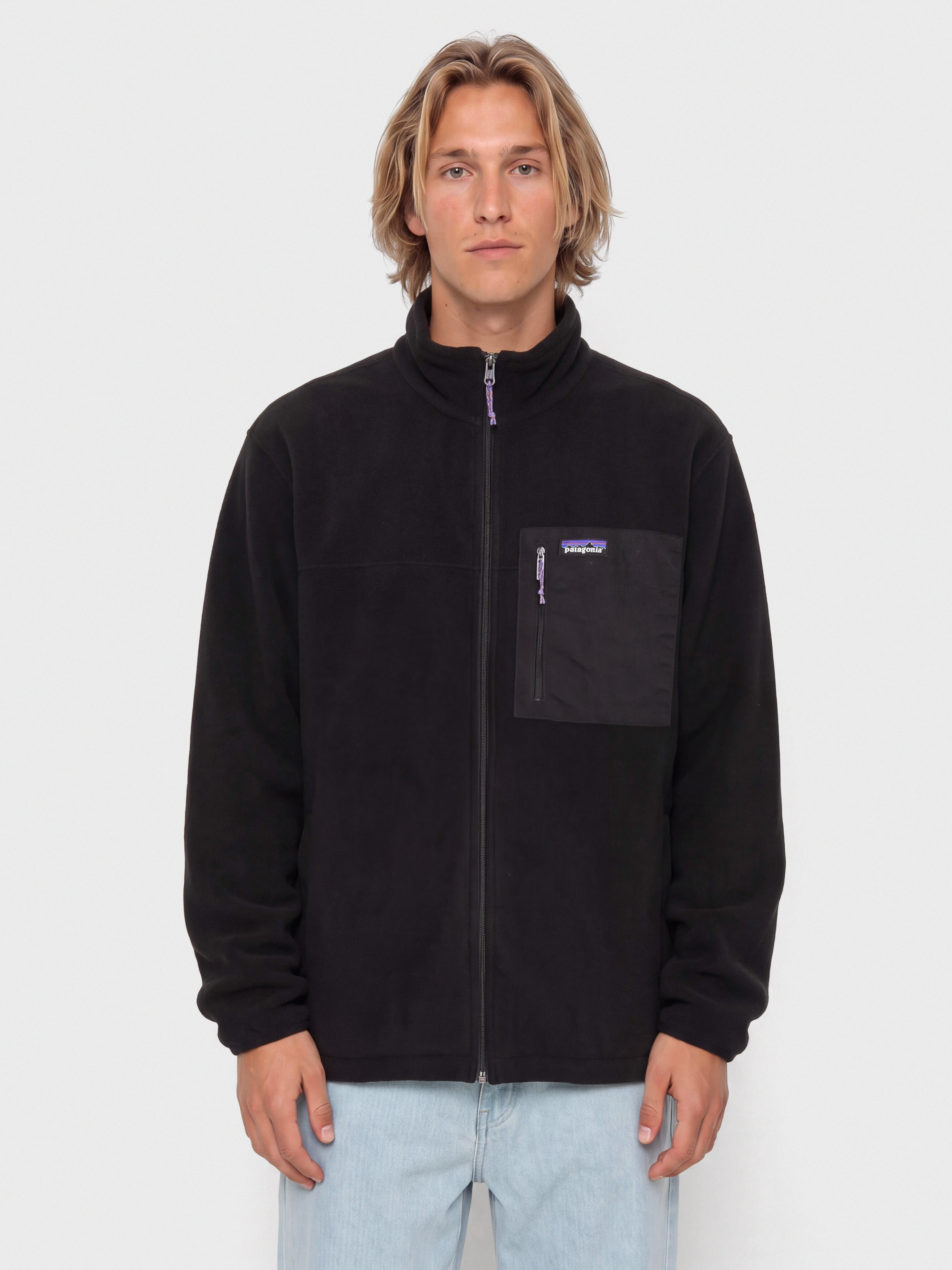 Patagonia Micro D Patch Pocket Jacke (black)