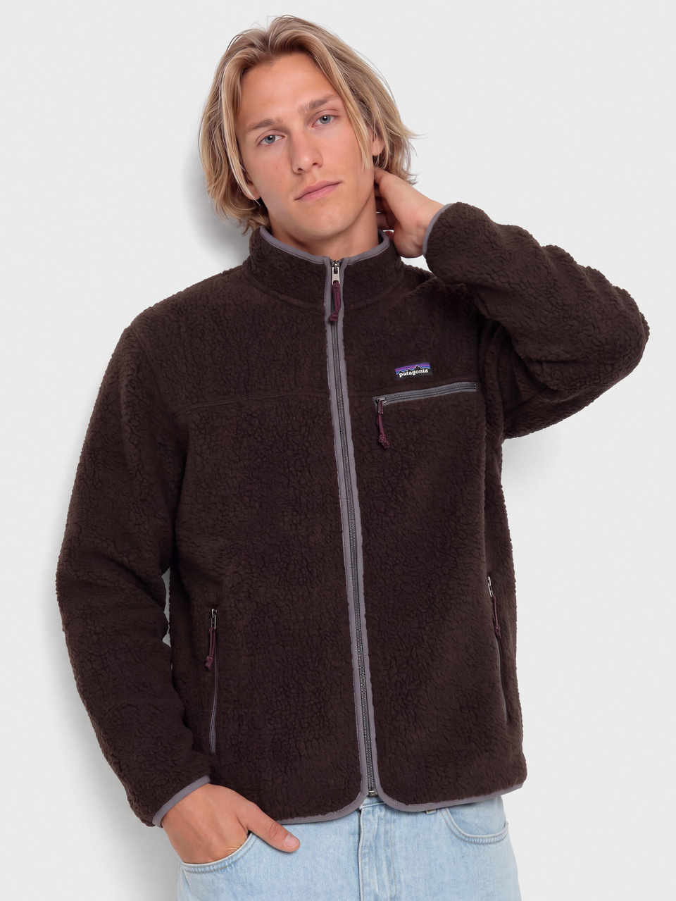 Patagonia Jacket Retro Pile (den brown)