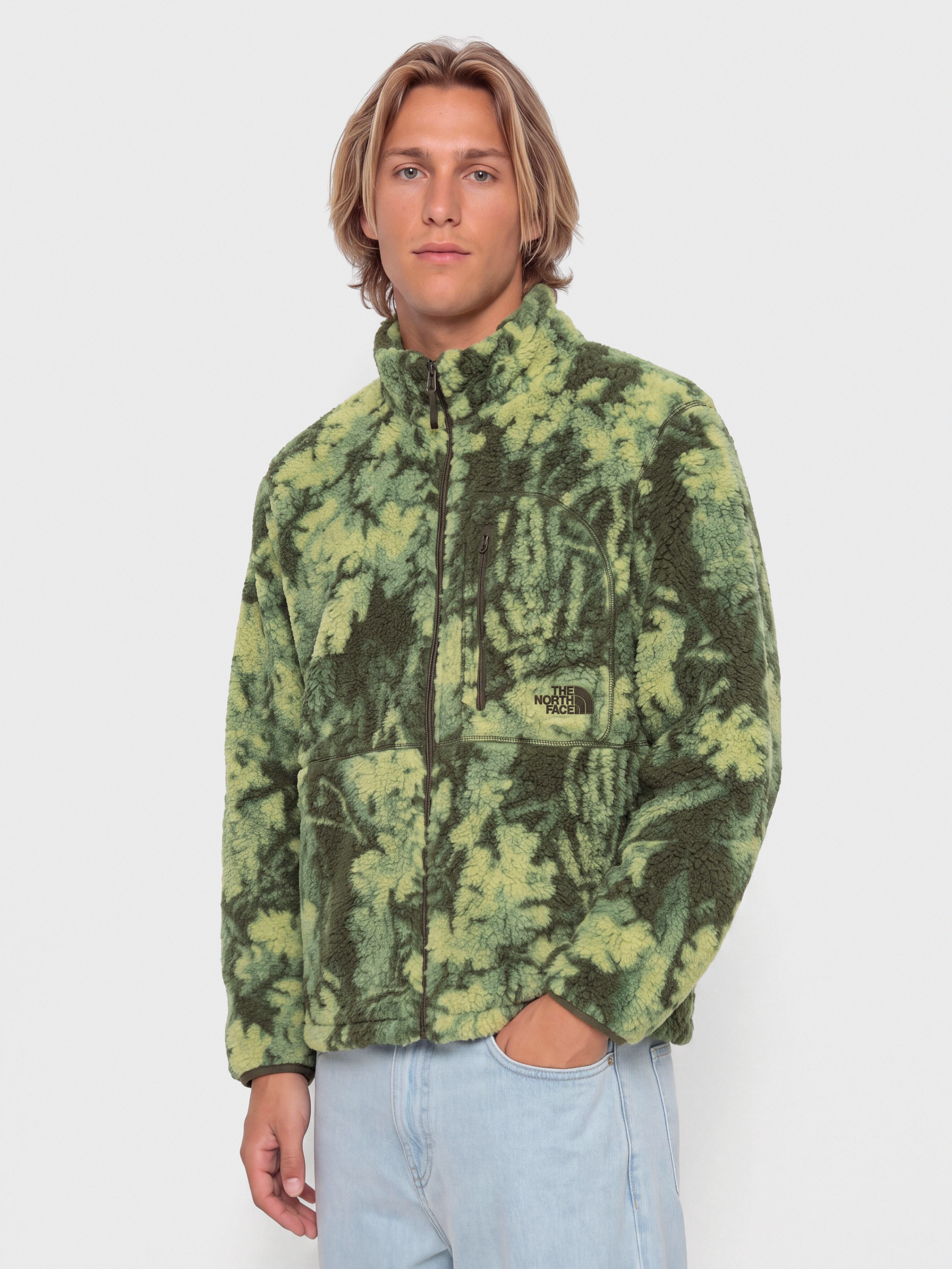 The North Face Jacket Extreme Pile 2 Print (new taupe green yosemit)