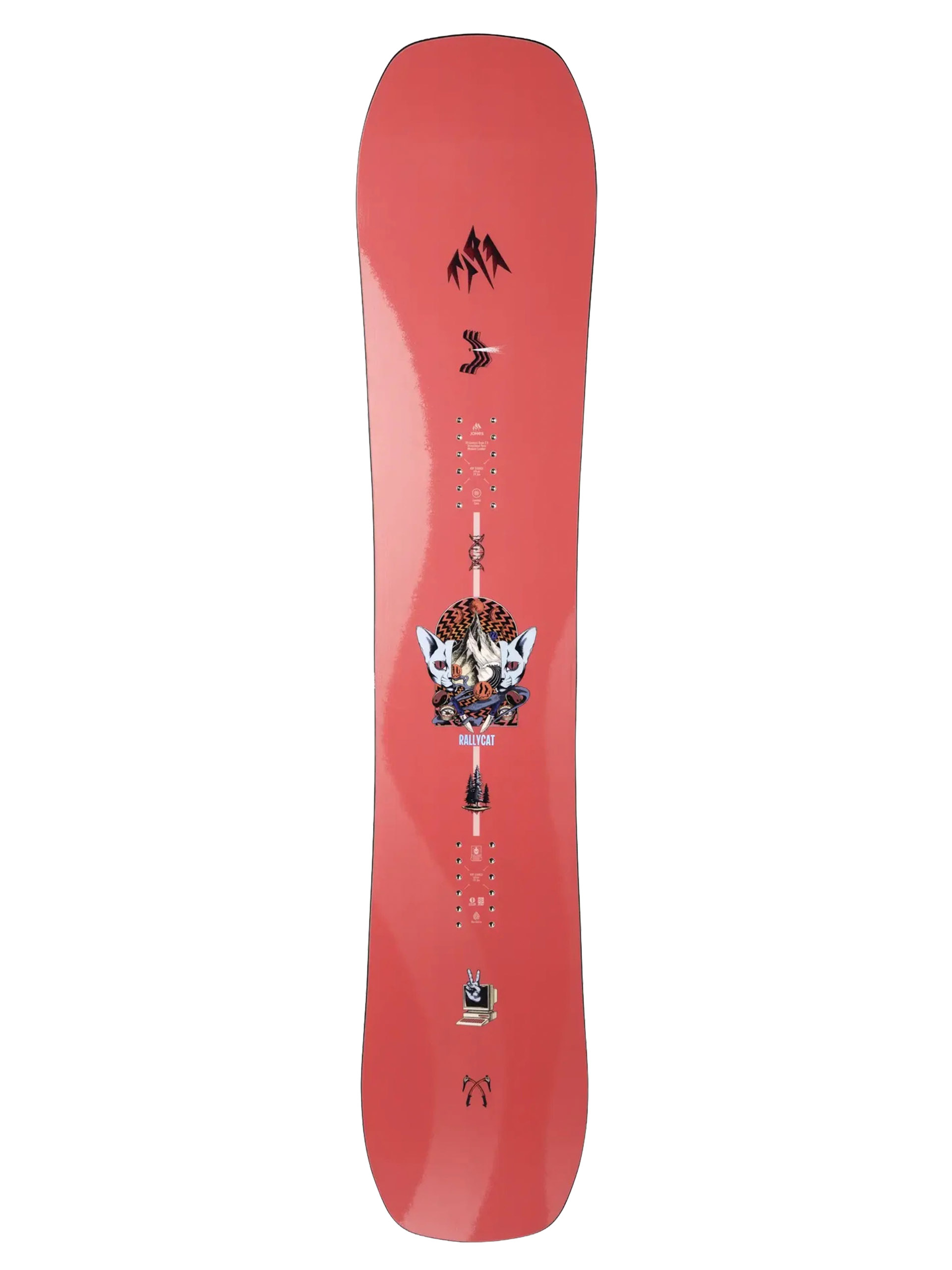 Damen Jones Snowboards Snowboard Rally Cat