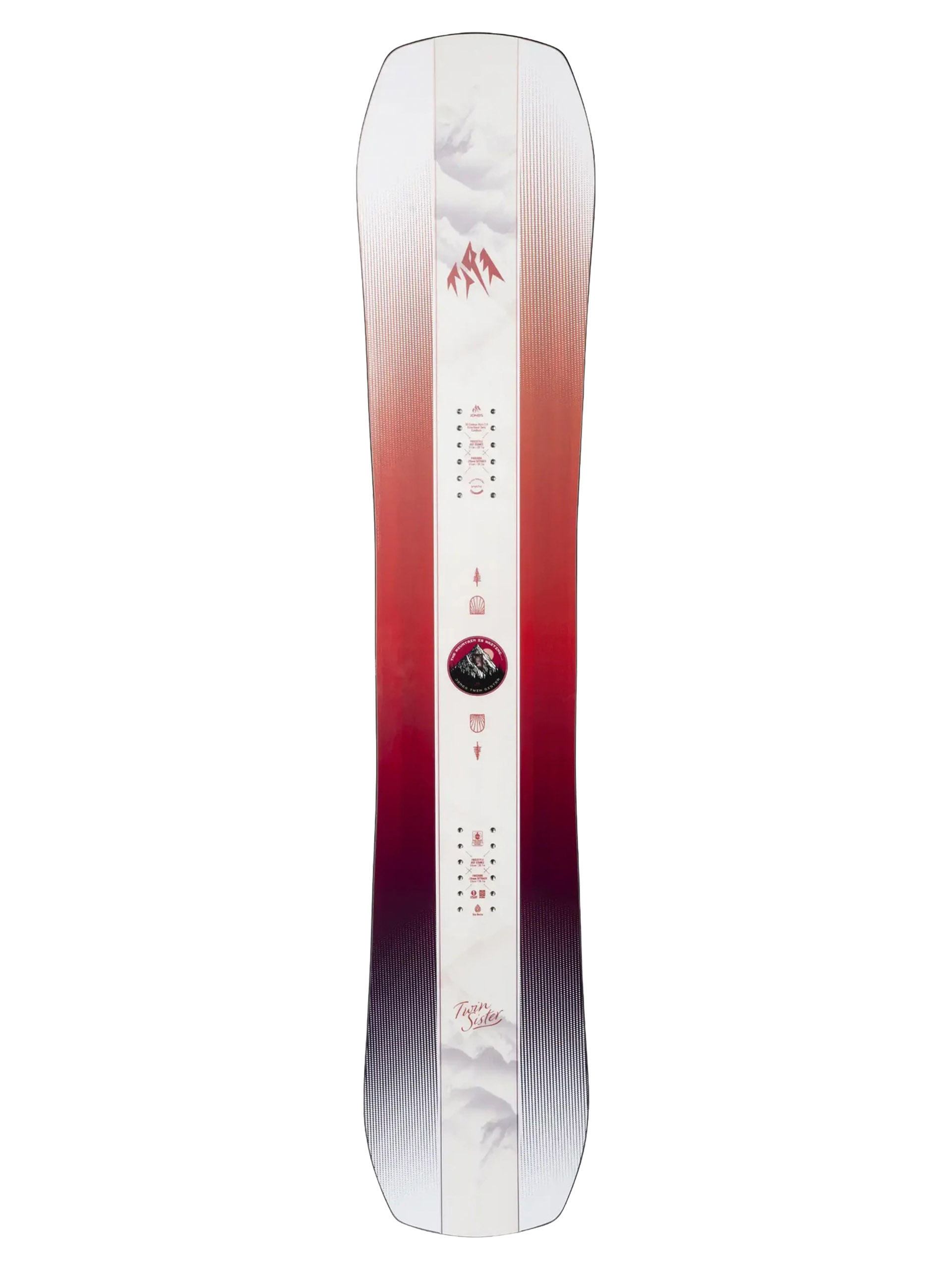 Damen Jones Snowboards Snowboard Twin Sister