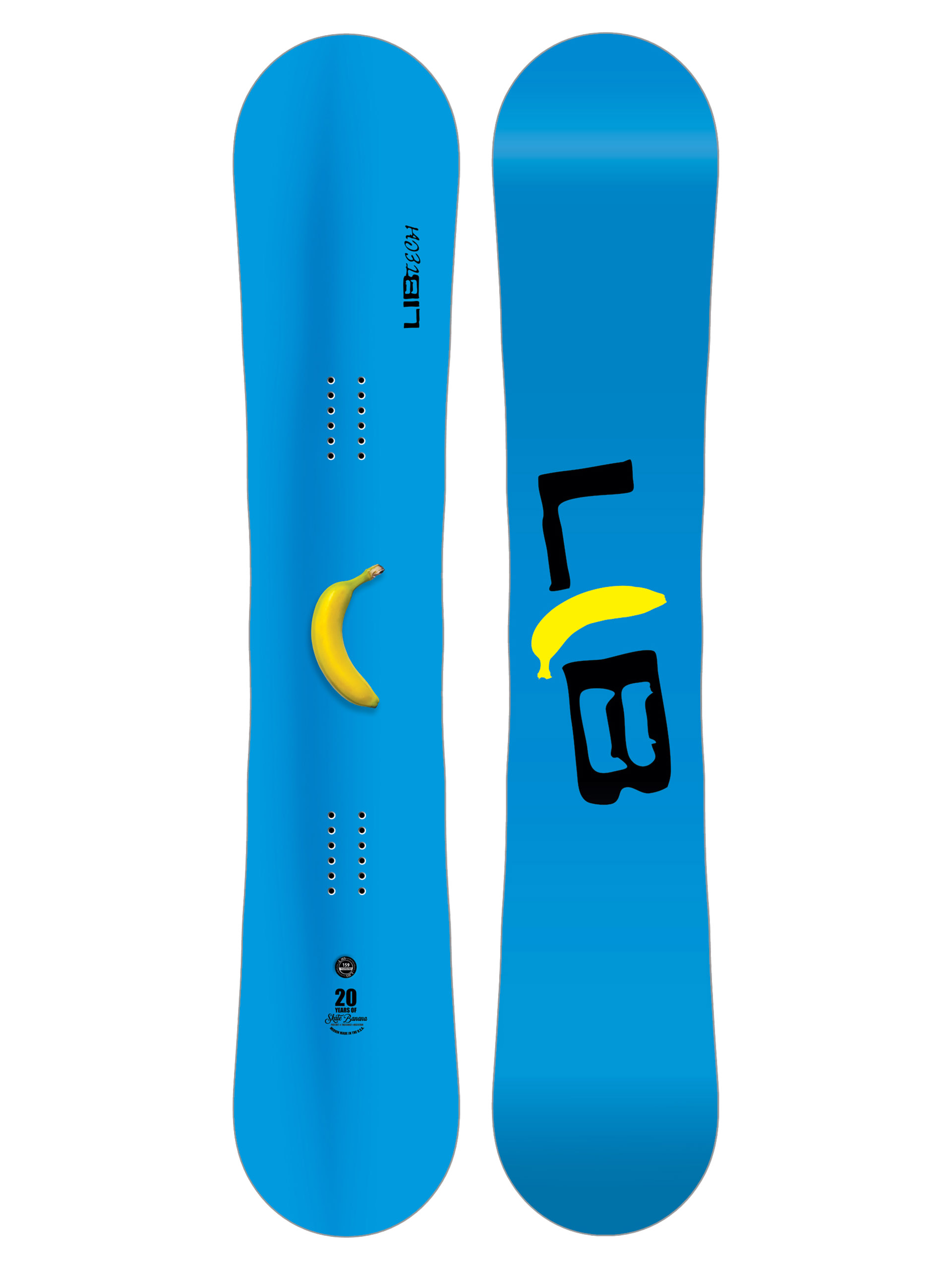 Mens Lib Tech Snowboard Skate Banana (blue)