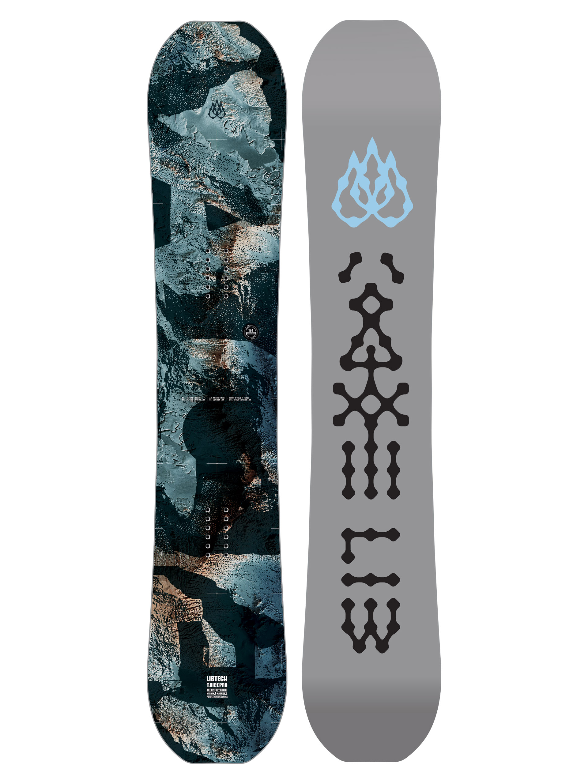 Mens Lib Tech Snowboard T.Rice Pro (grey)