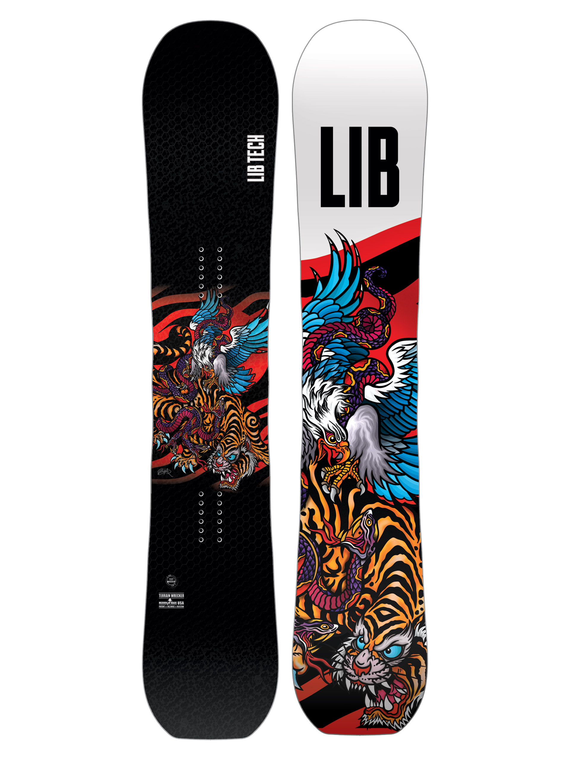Herren Lib Tech Snowboard Terrain Wrecker