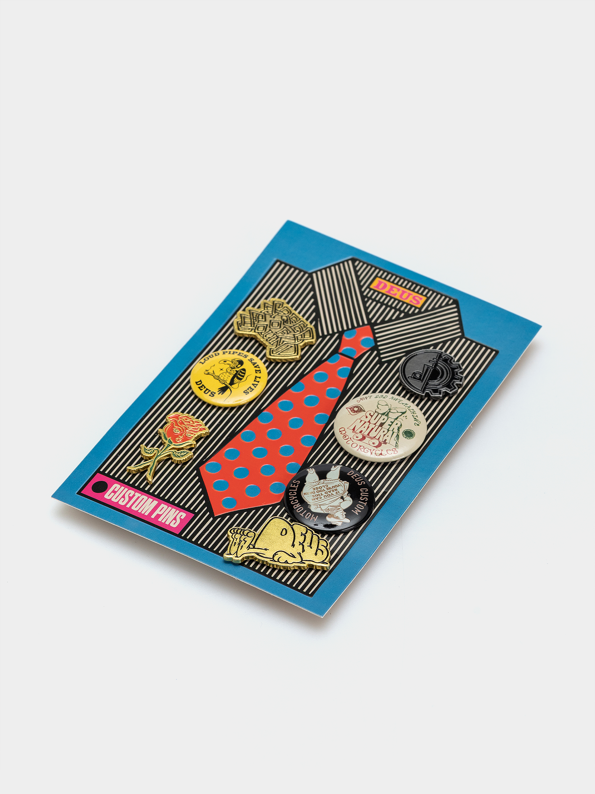 Deus Ex Machina Records Pins Akcesoria (multi)