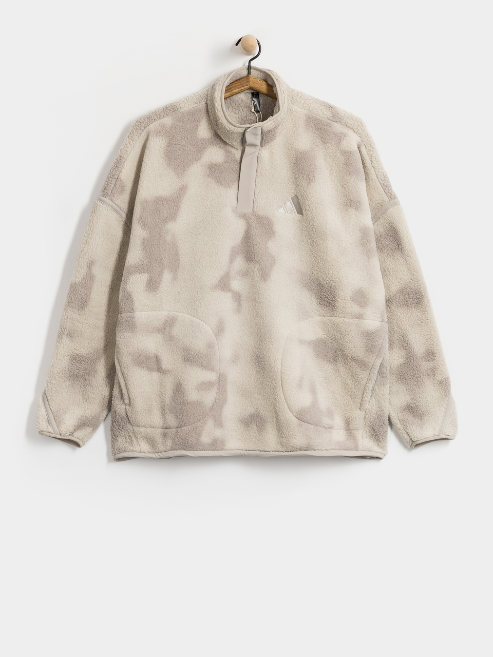 adidas Mt Ess Hp Aop Fleece Jacke (wonalu/lbrown)