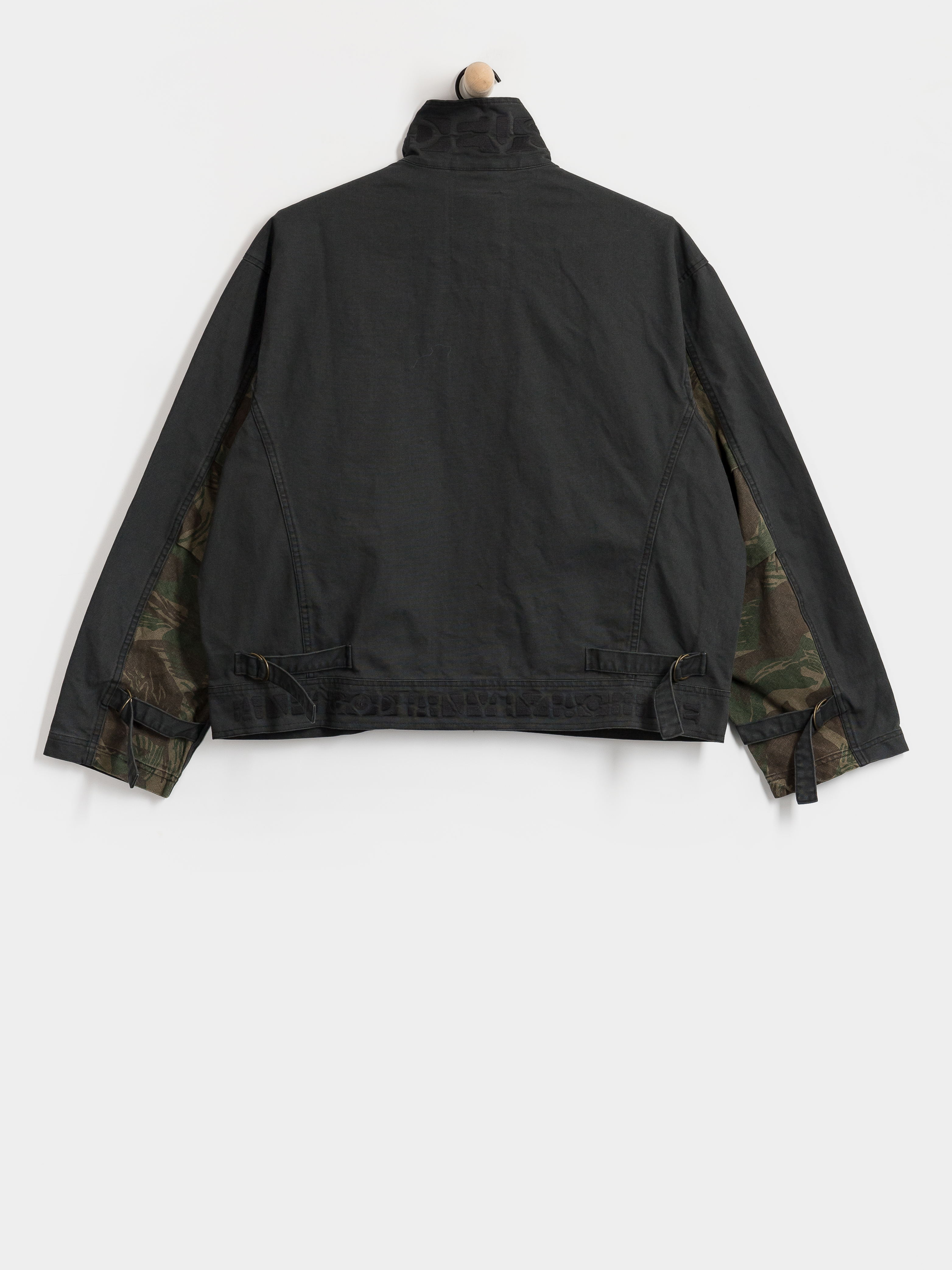 Deus Ex Machina Common State Jacke (overdyed anthracite grey)