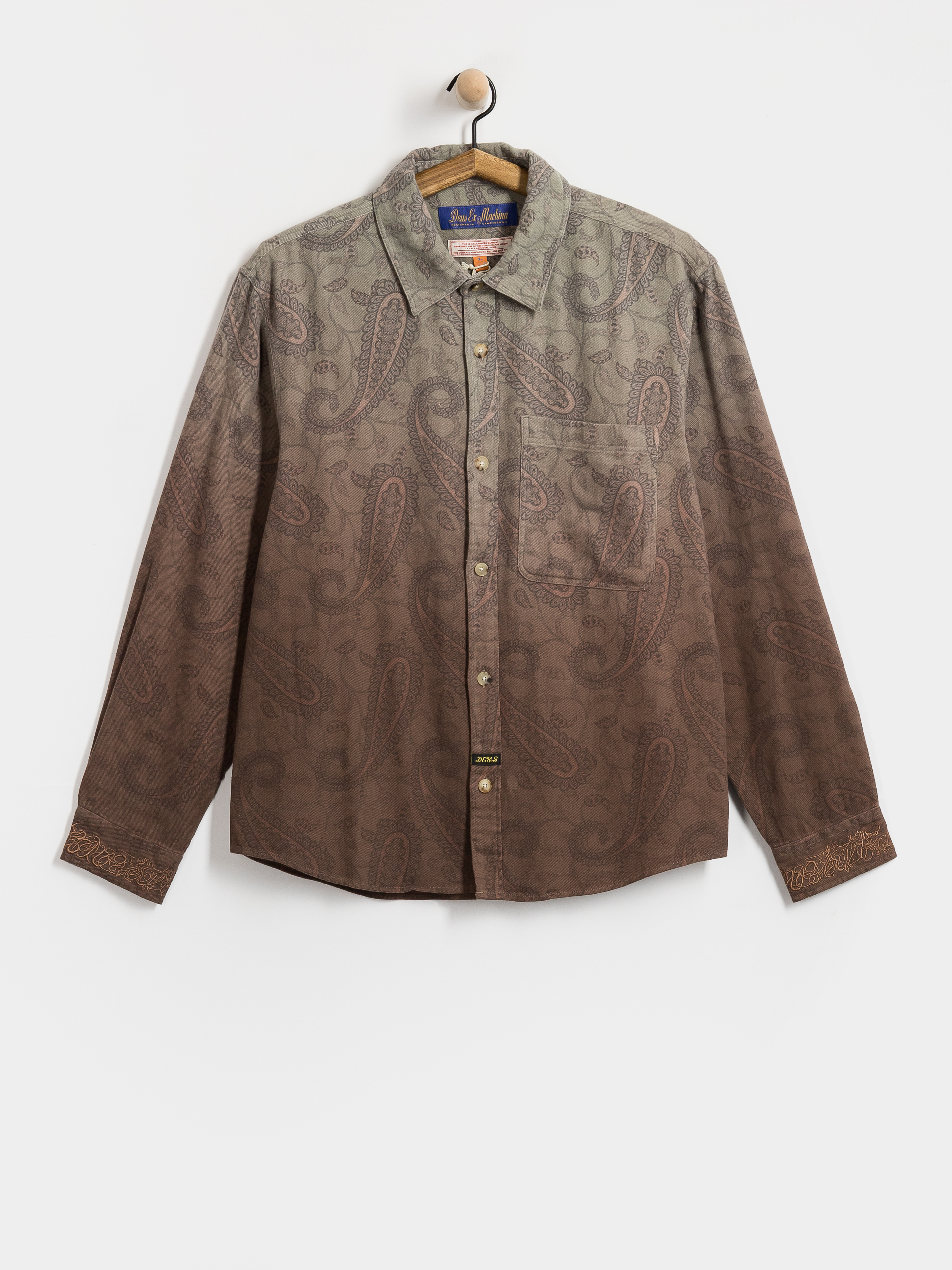 Deus Ex Machina Turiya Ls Hemd (moss green)
