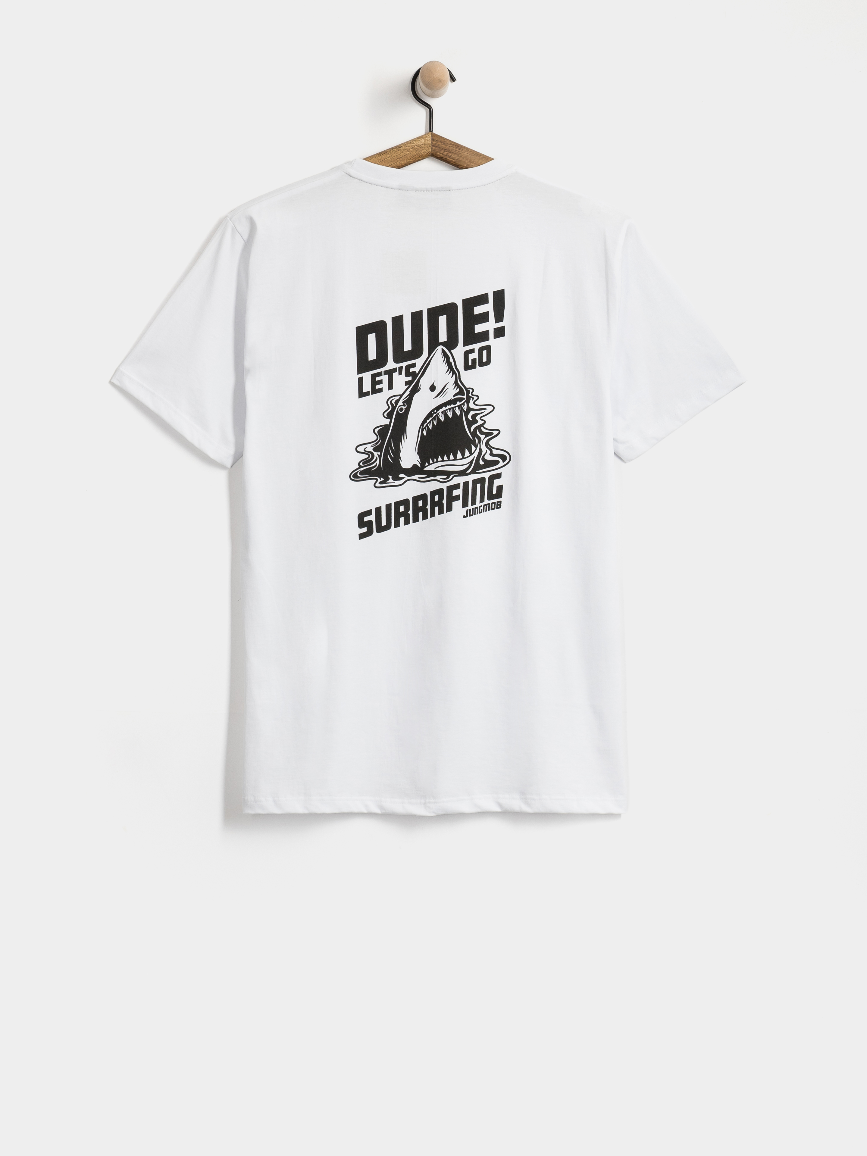 Jungmob Shark T-Shirt (white)