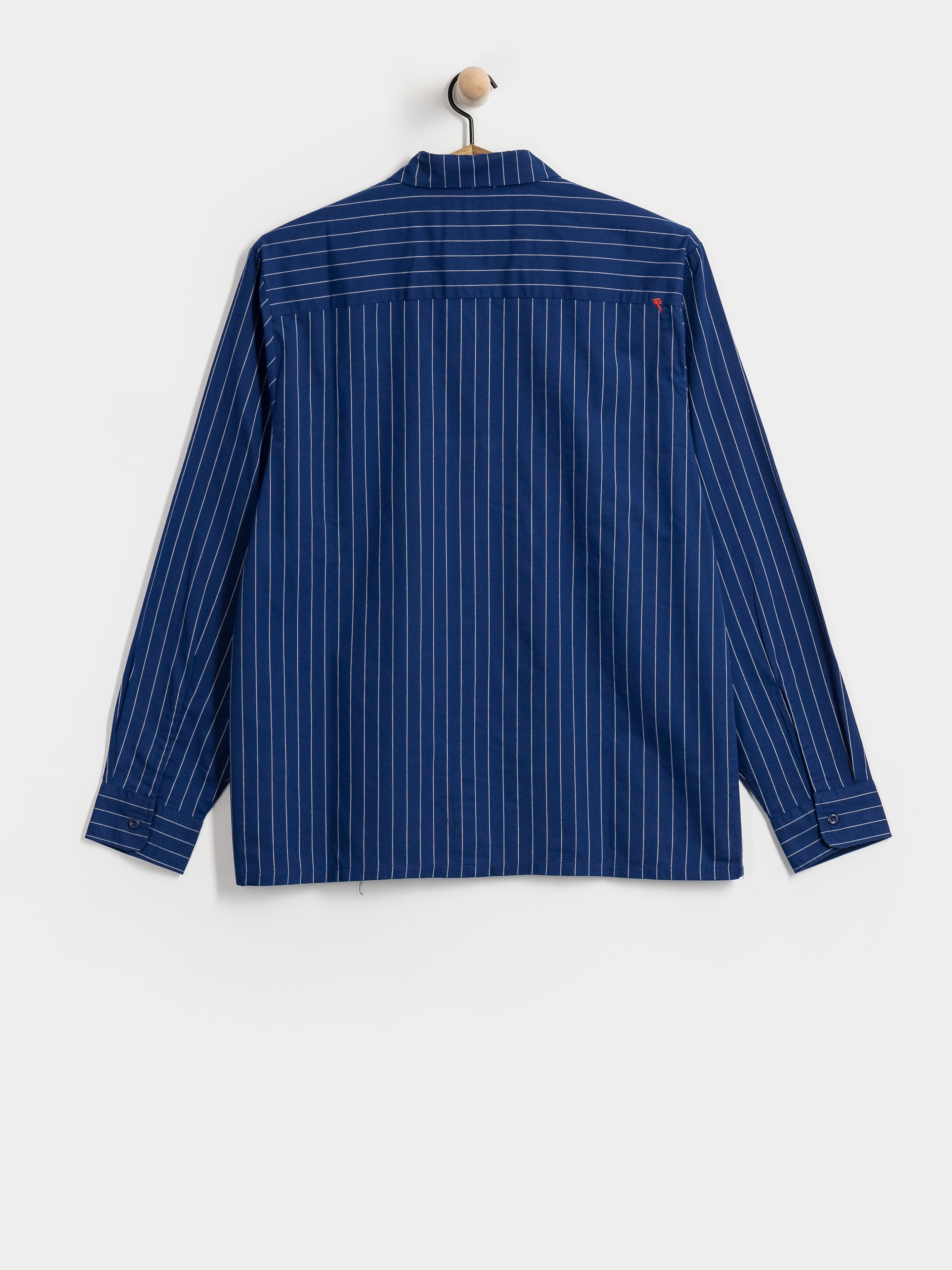 Deus Ex Machina Forecourt Stripe Shirt (mechanic blue)