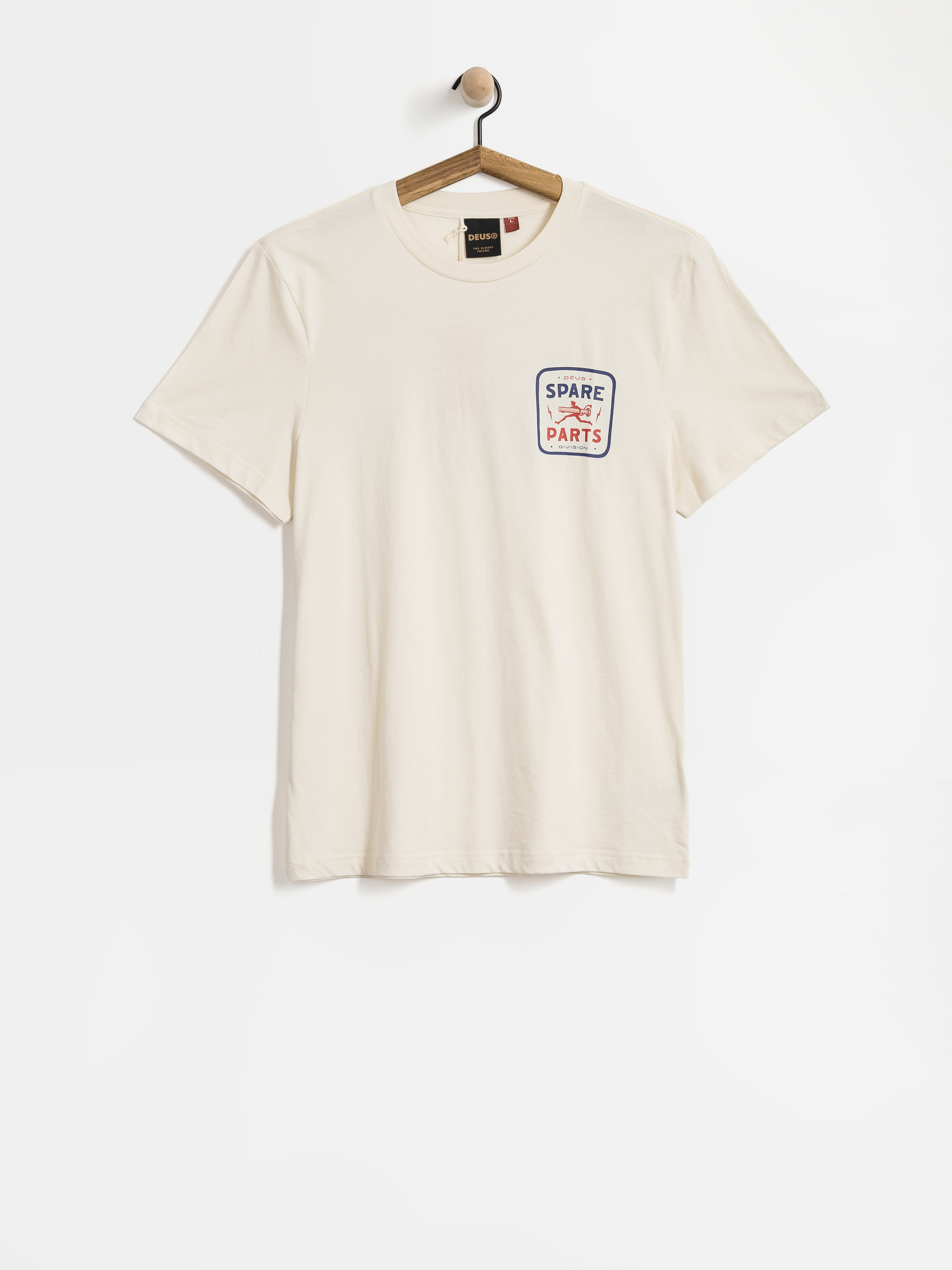 Deus Ex Machina Mudflap T-Shirt (vintage white)