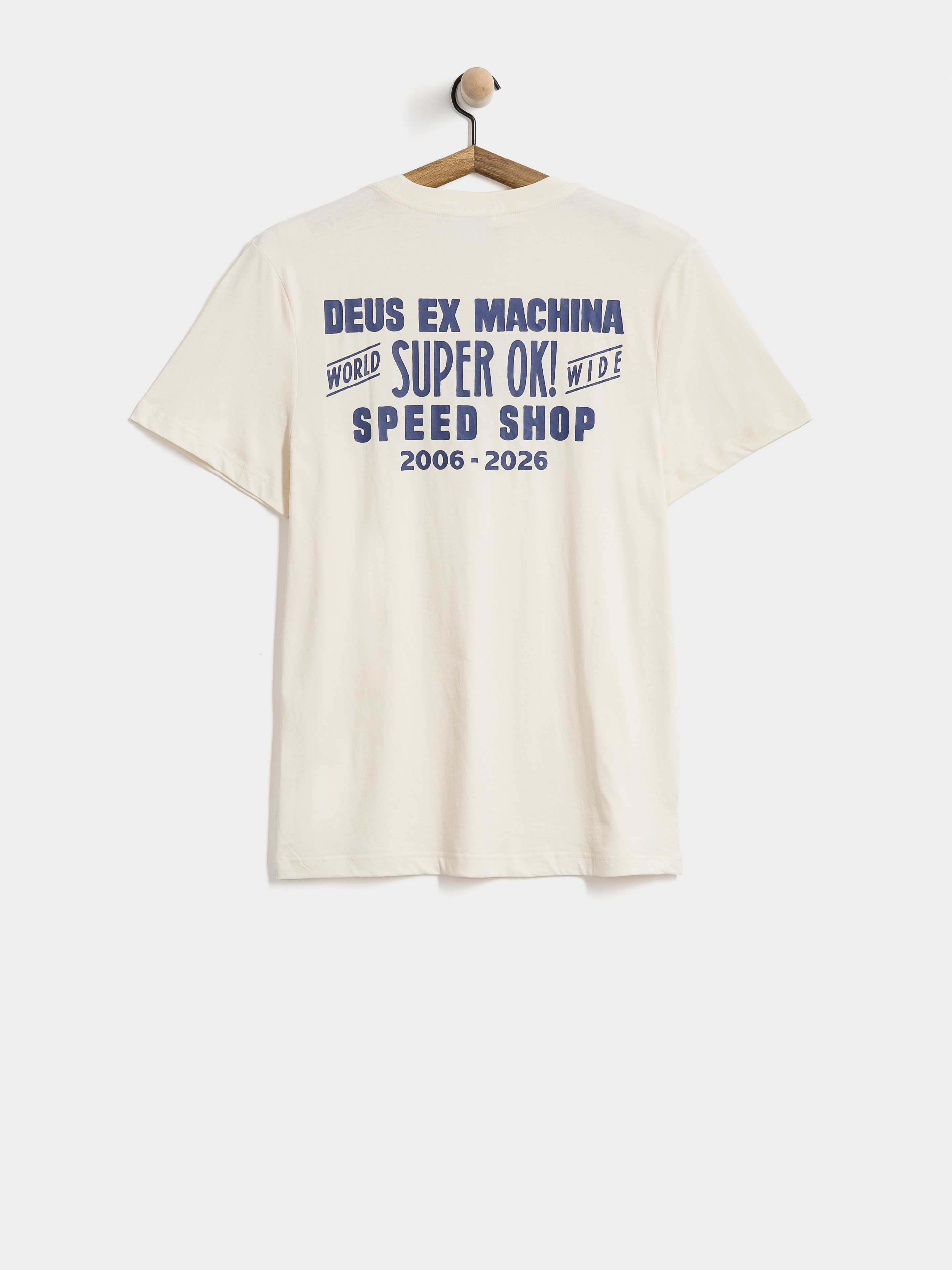 Deus Ex Machina Mudflap T-Shirt (vintage white)