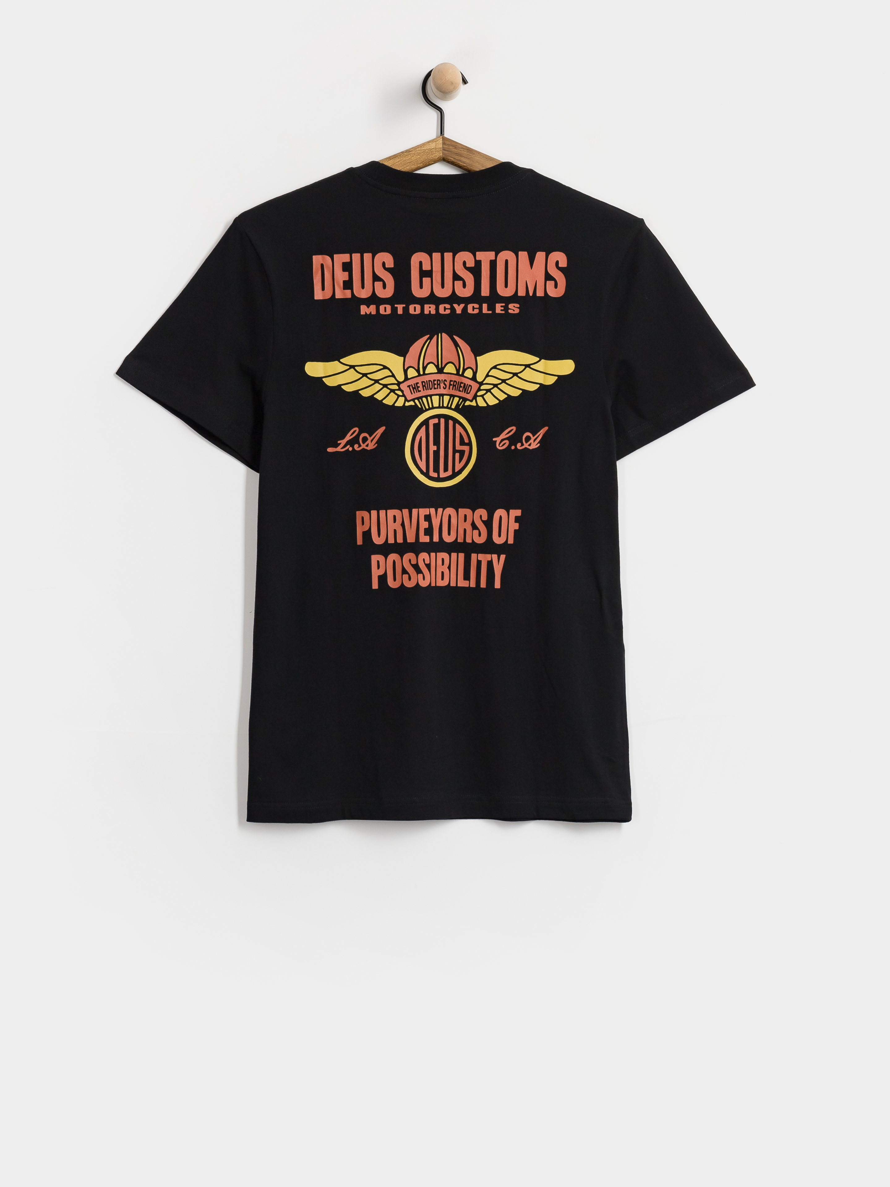 Deus Ex Machina Cutaway T-Shirt (black)