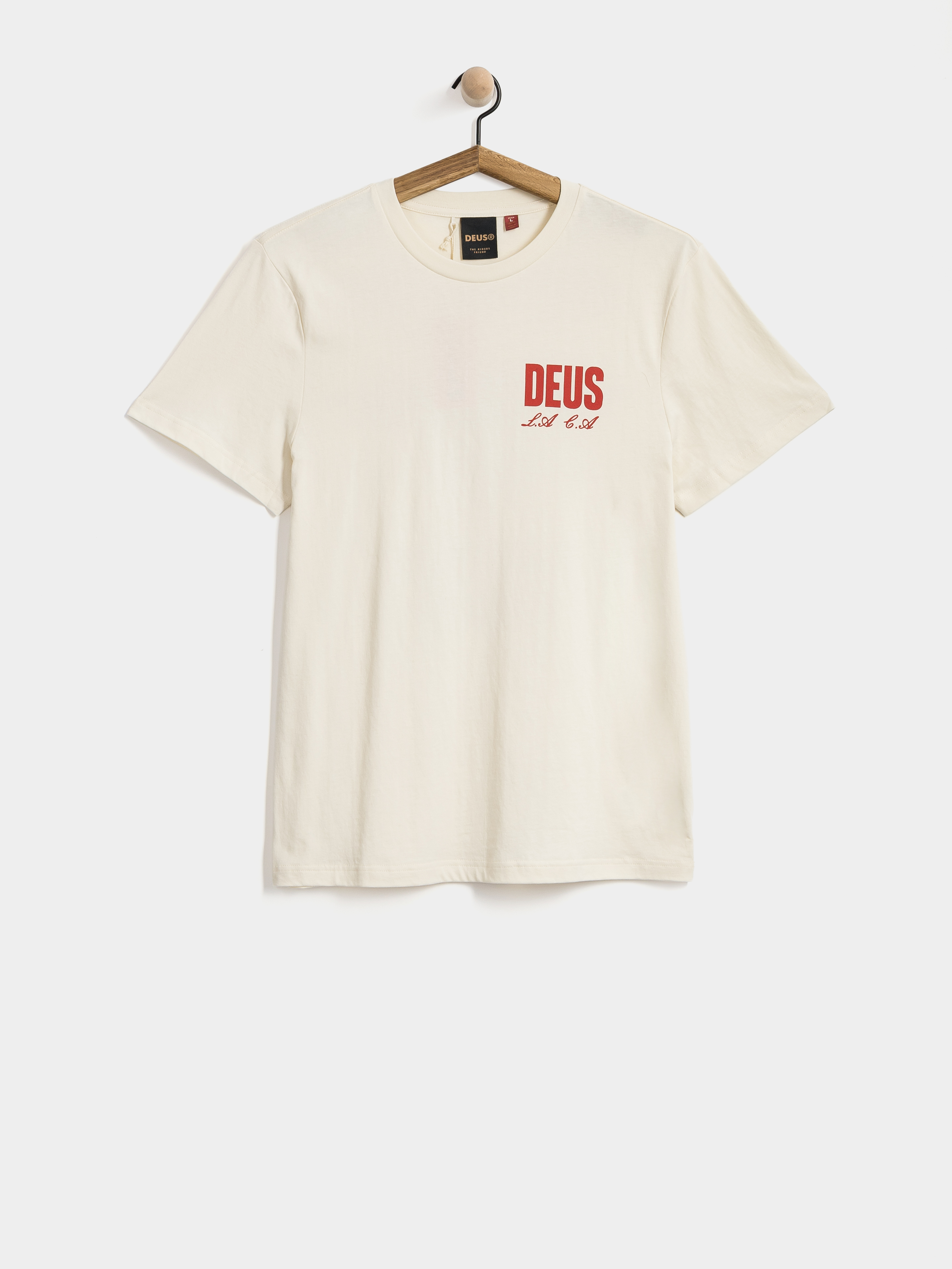 Deus Ex Machina Cutaway T-Shirt (vintage white)